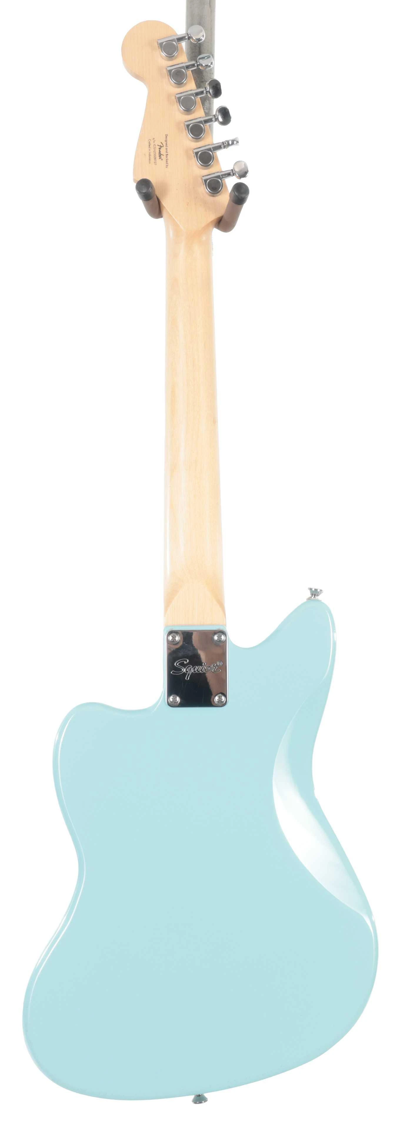 Second Hand Squier Mini Jazzmaster Electric Guitar In Daphne Blue #114 - SH-213-0114 (4).jpg