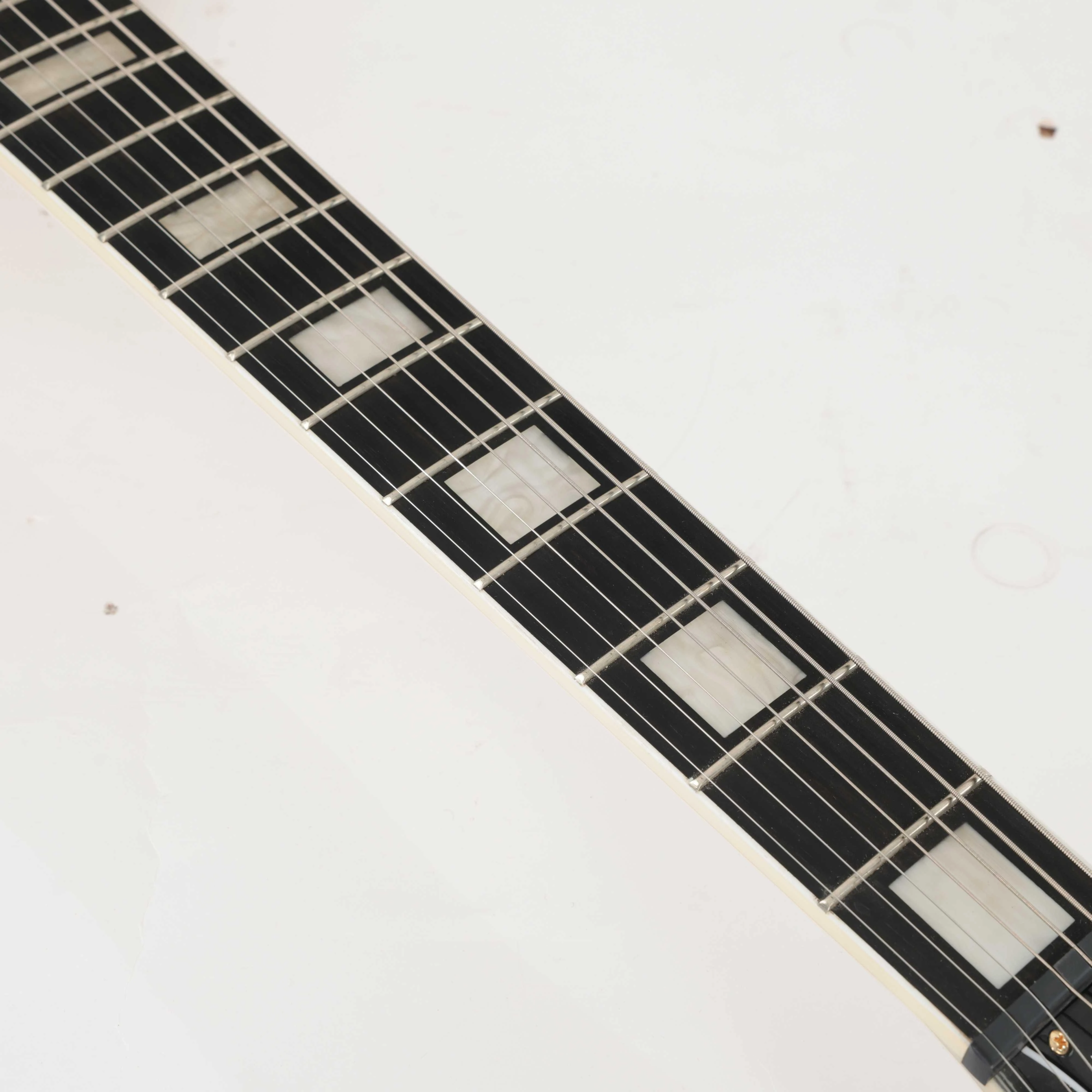 Second Hand Epiphone MHK Origins Les Paul Custom 7 String Electric Guitar In Bone White #969 - SH-197-0969 (11).jpg
