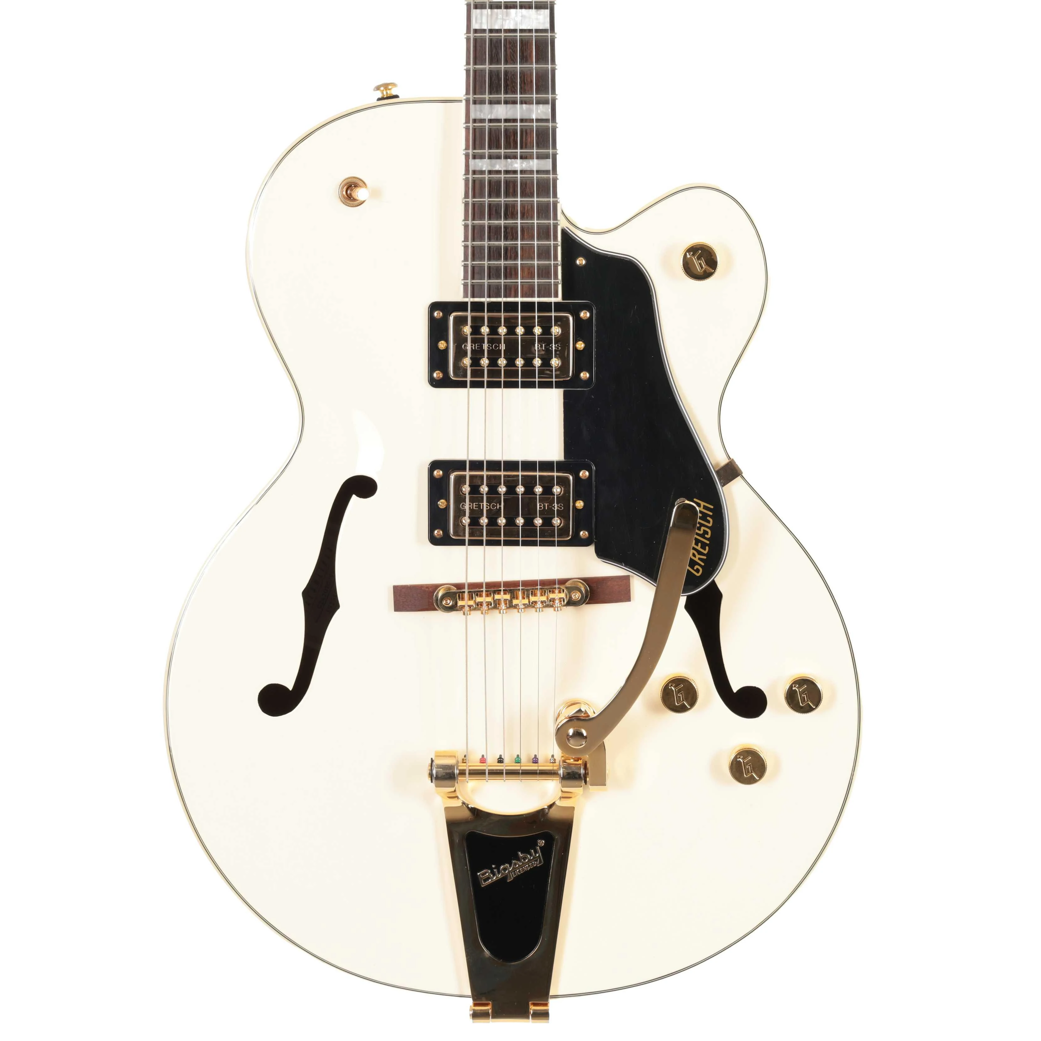 Second Hand Gretsch G2420TG Hollowbody Electric Guitar In Vintage White #968 - SH-197-0968 (2).jpg