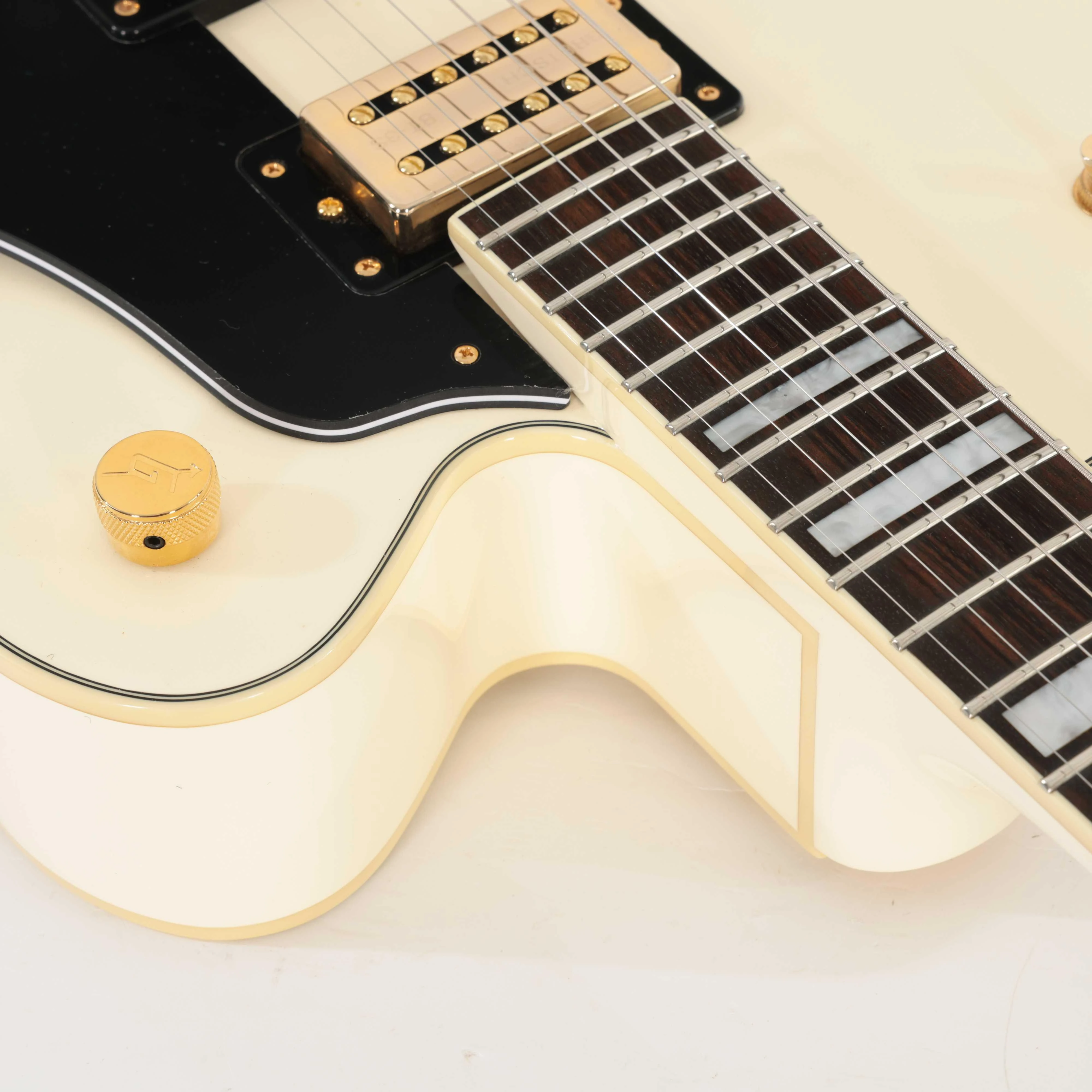 Second Hand Gretsch G2420TG Hollowbody Electric Guitar In Vintage White #968 - SH-197-0968 (11).jpg