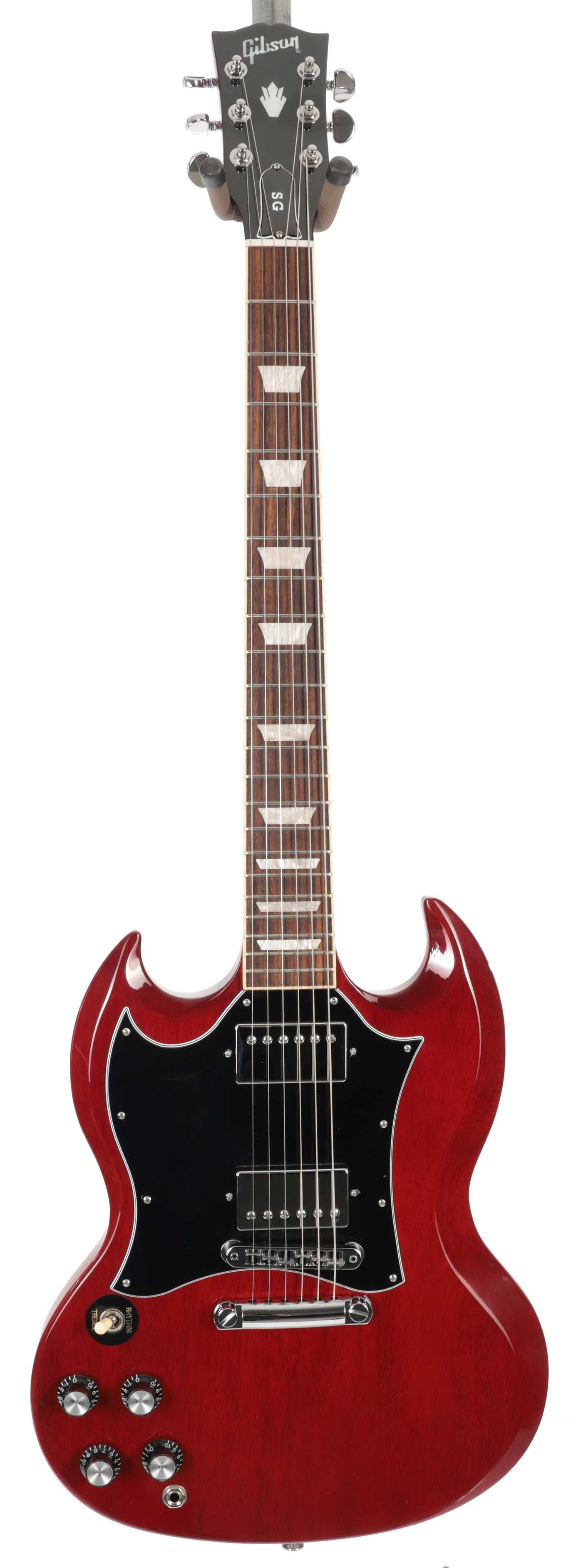 Second Hand Gibson SG Standard In Heritage Cherry Left Handed #967 - SH-197-0967 (3).jpg