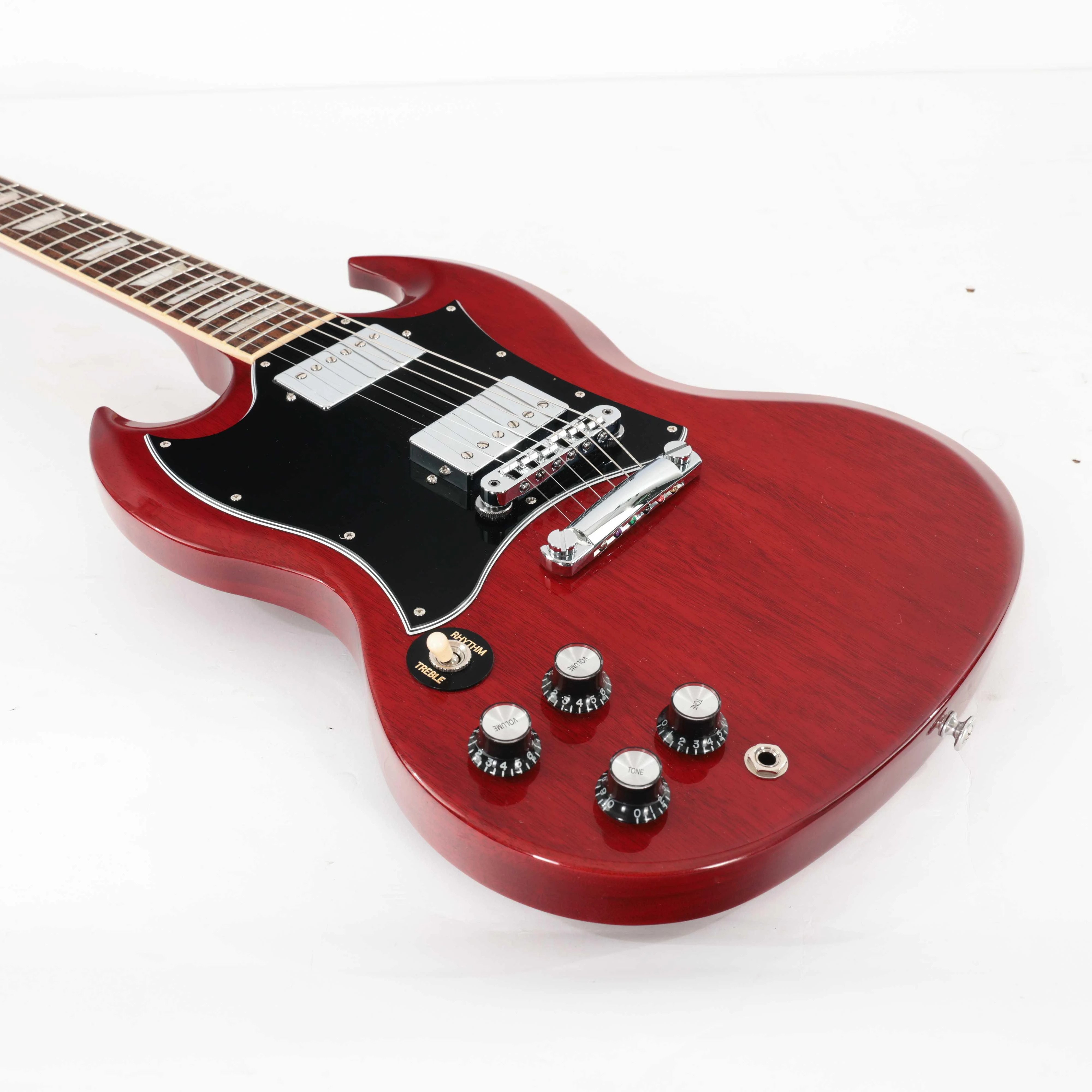 Second Hand Gibson SG Standard In Heritage Cherry Left Handed #967 - SH-197-0967 (6).jpg