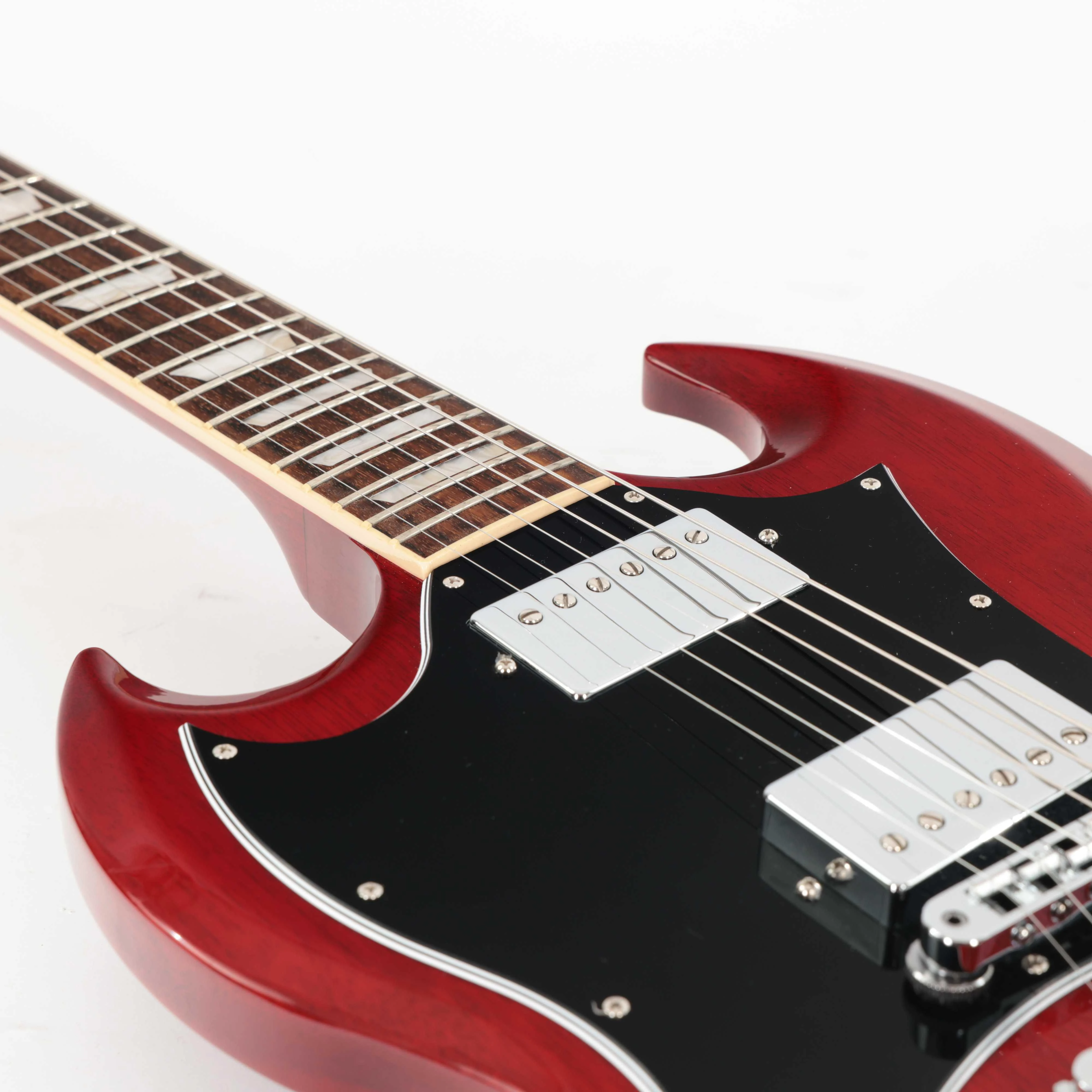 Second Hand Gibson SG Standard In Heritage Cherry Left Handed #967 - SH-197-0967 (7).jpg