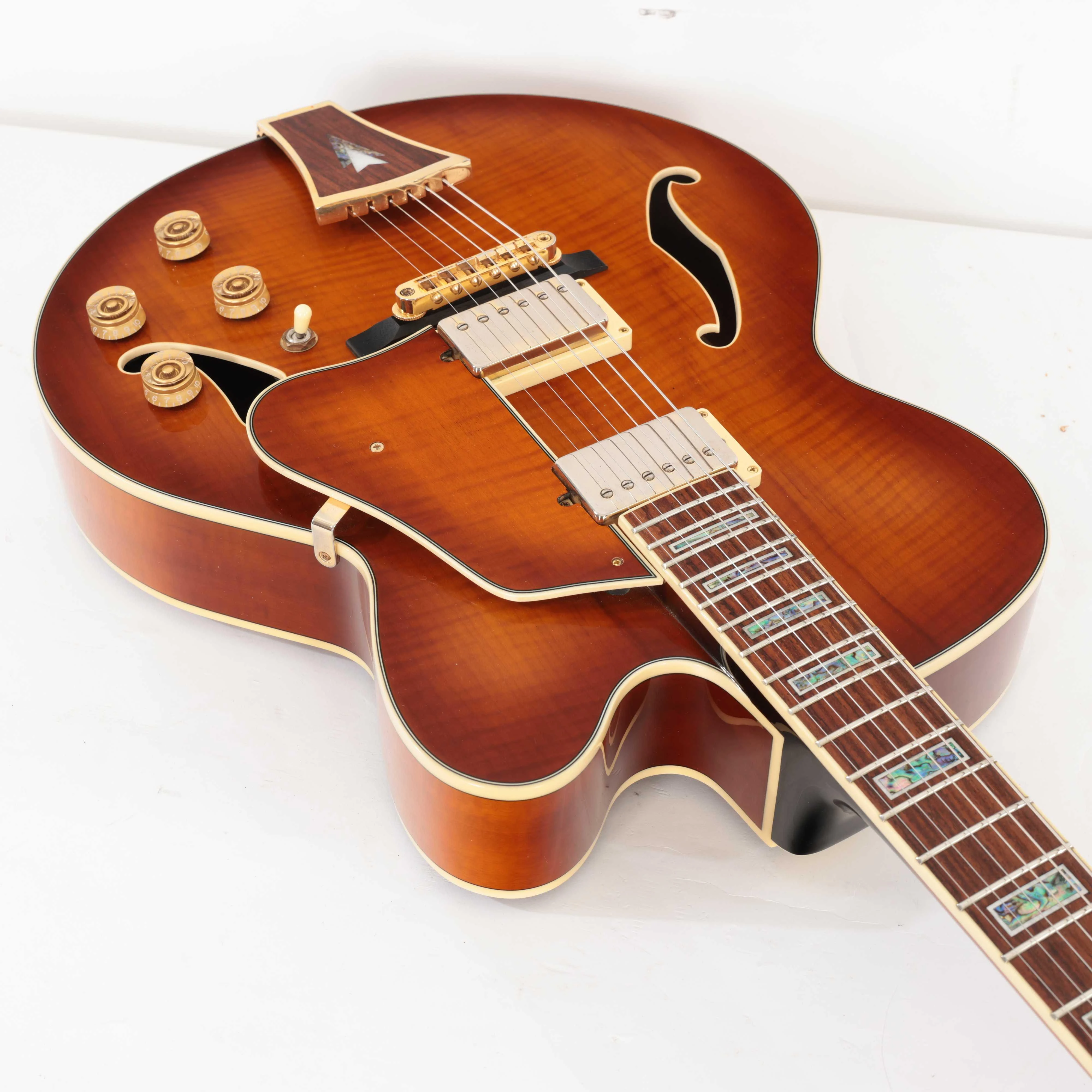 Second Hand Ibanez AF95 Hollowbody Electric Guitar In Violin Sunburst #965 - SH-197-0965 (10).jpg