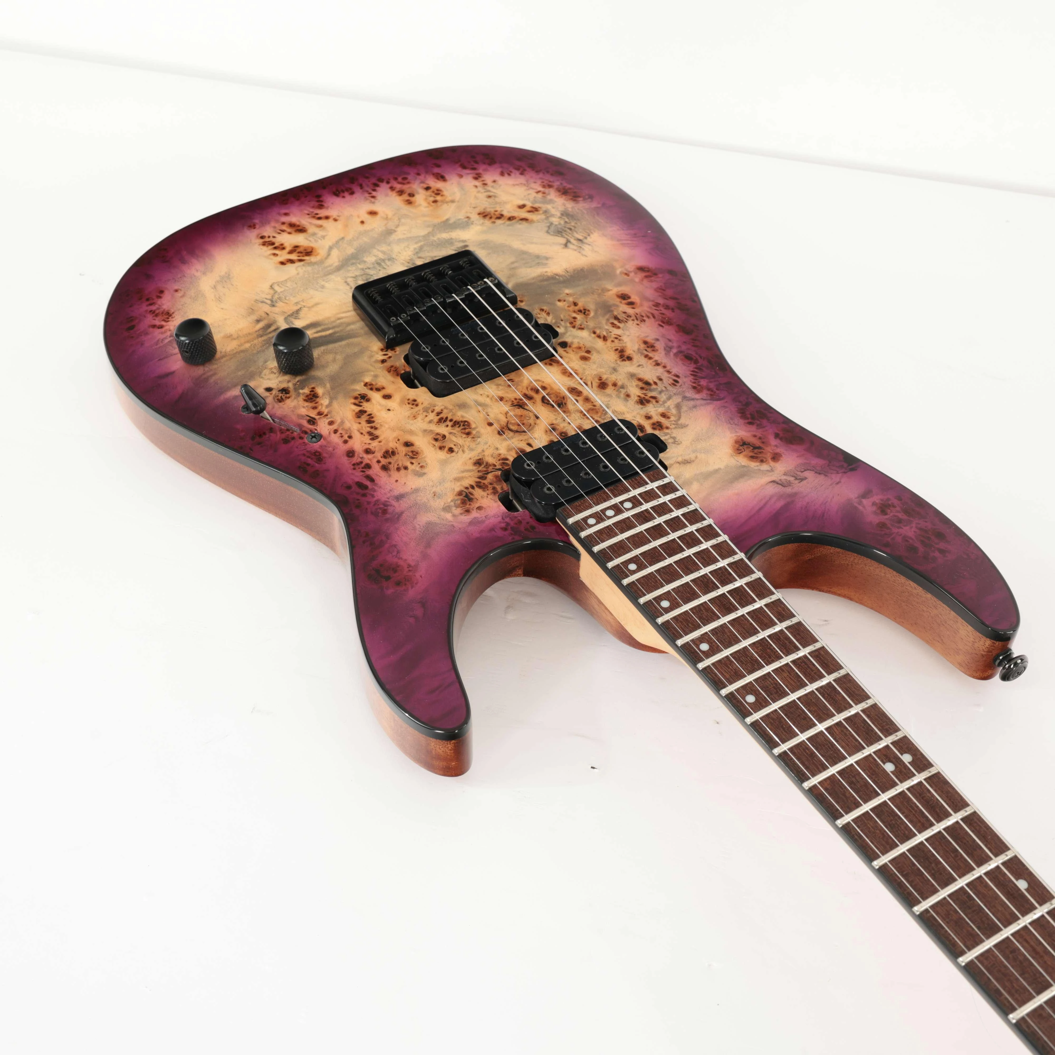 Second Hand Schecter C-6 Pro In Aurora Burst #837 - SH-197-0837 (9).jpg