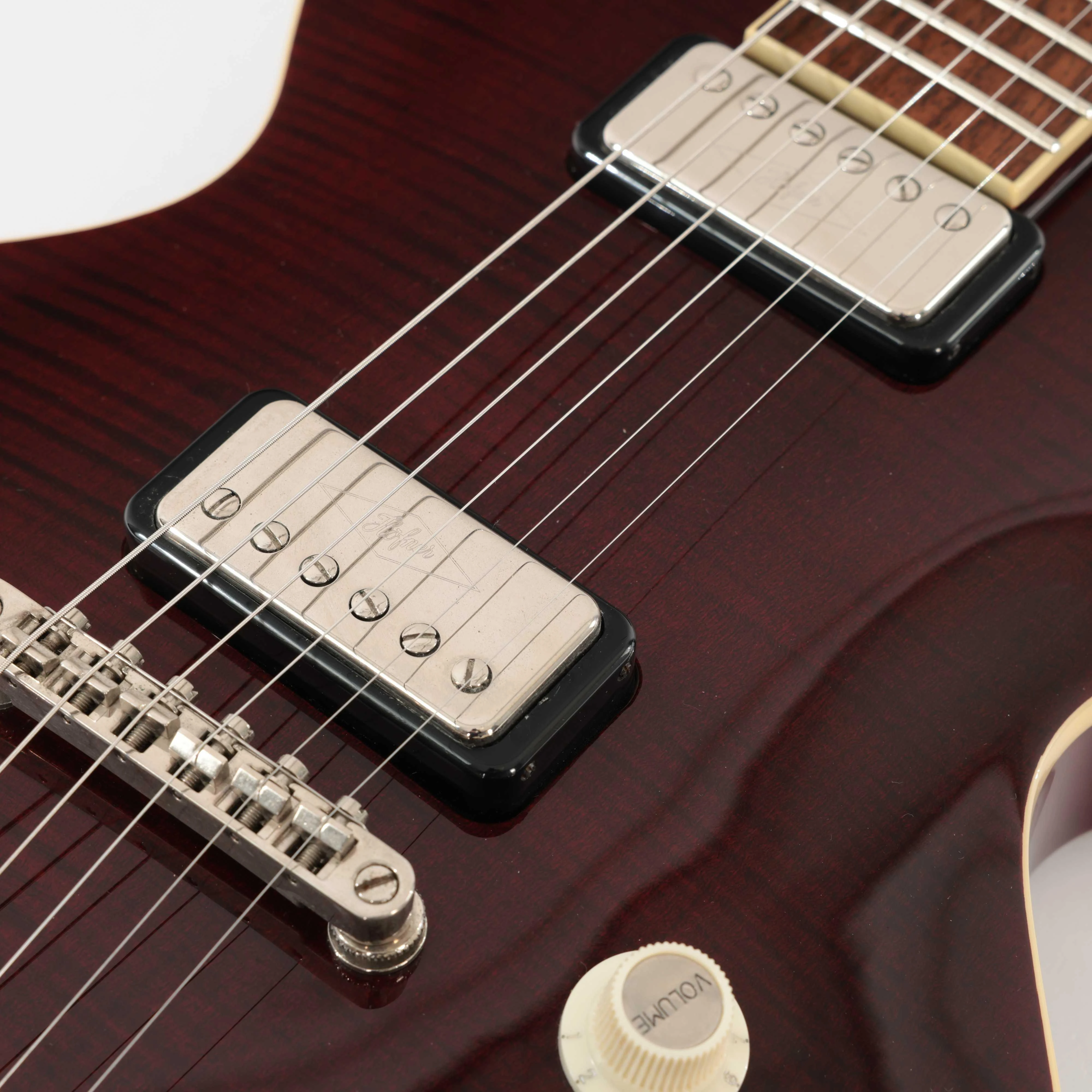 Second Hand Hofner Contemperary Series Club HCT CS-10 Electric Guitar In Cherry #069 - SH-168-0069 (8).jpg