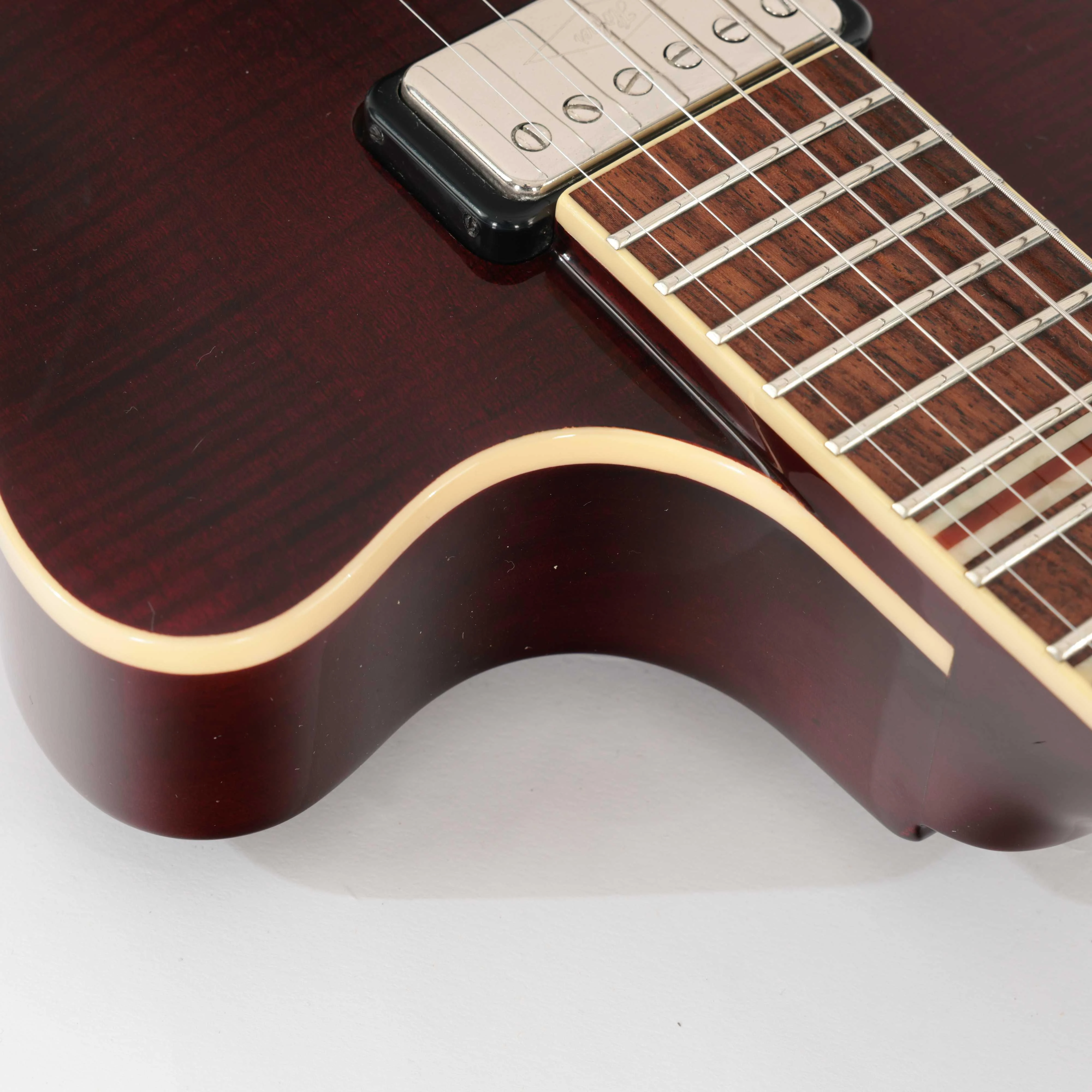 Second Hand Hofner Contemperary Series Club HCT CS-10 Electric Guitar In Cherry #069 - SH-168-0069 (11).jpg