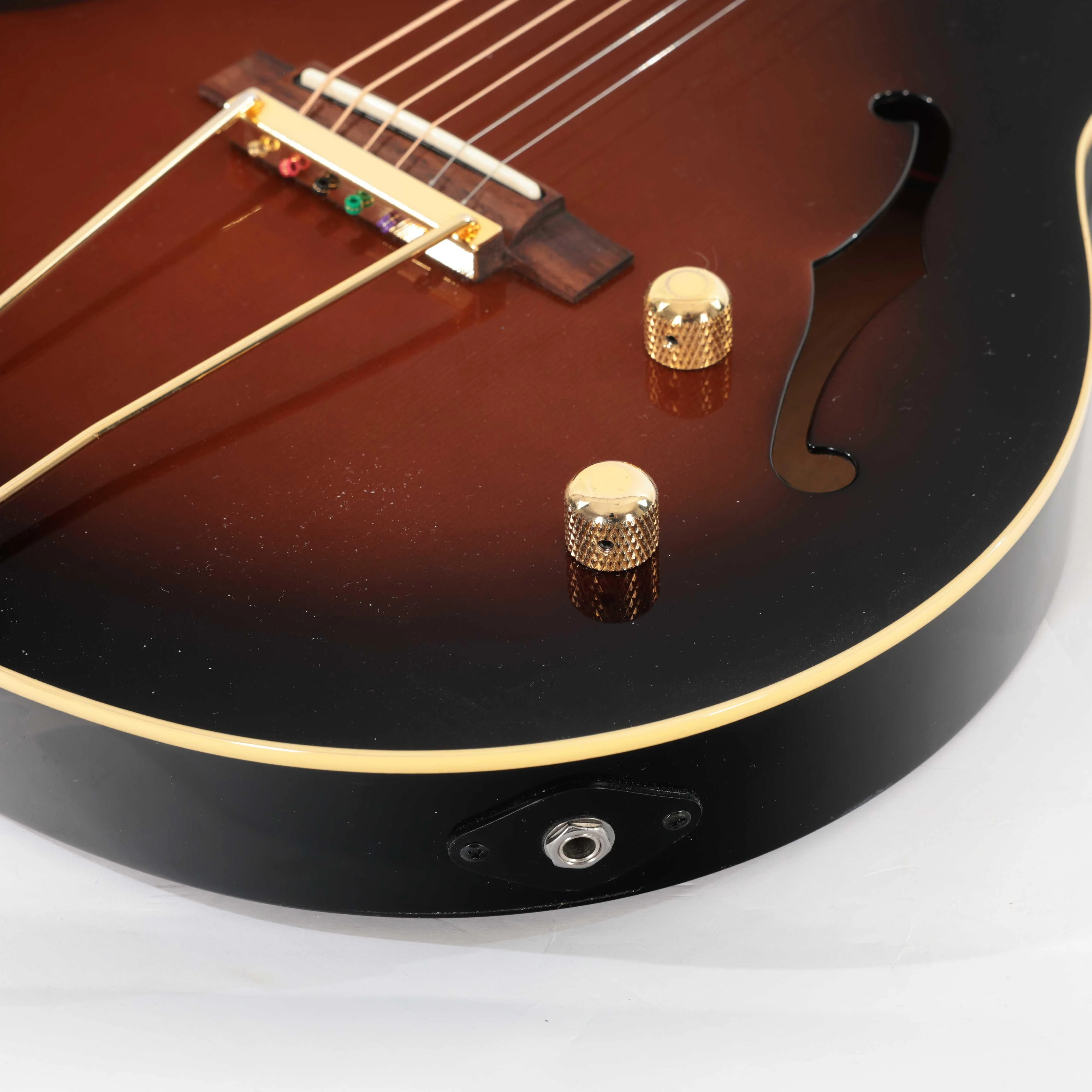 Second Hand Yamaha AEX500 Electro Acoustic Guitar In Sunburst #125 - SH-131-0125 (9).jpg