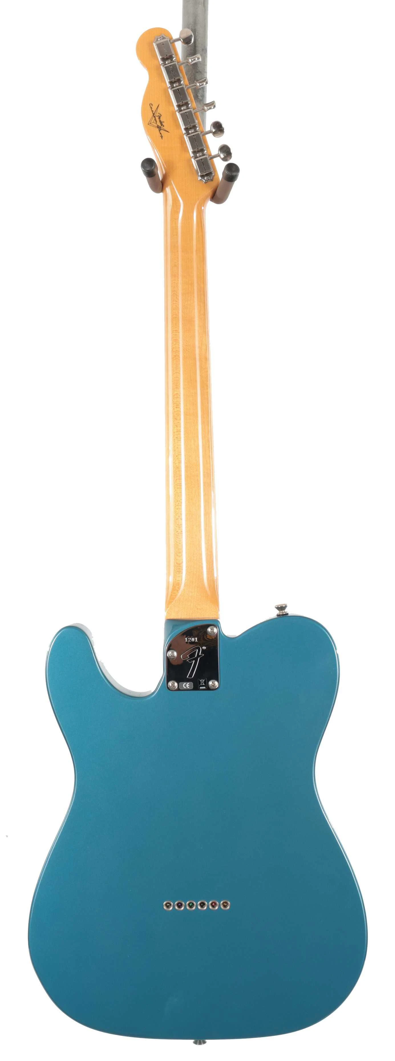 Second Hand Fender Custom Shop Stratocaster 63 Sonic Blue #122 - SH-131-0122 (4).jpg