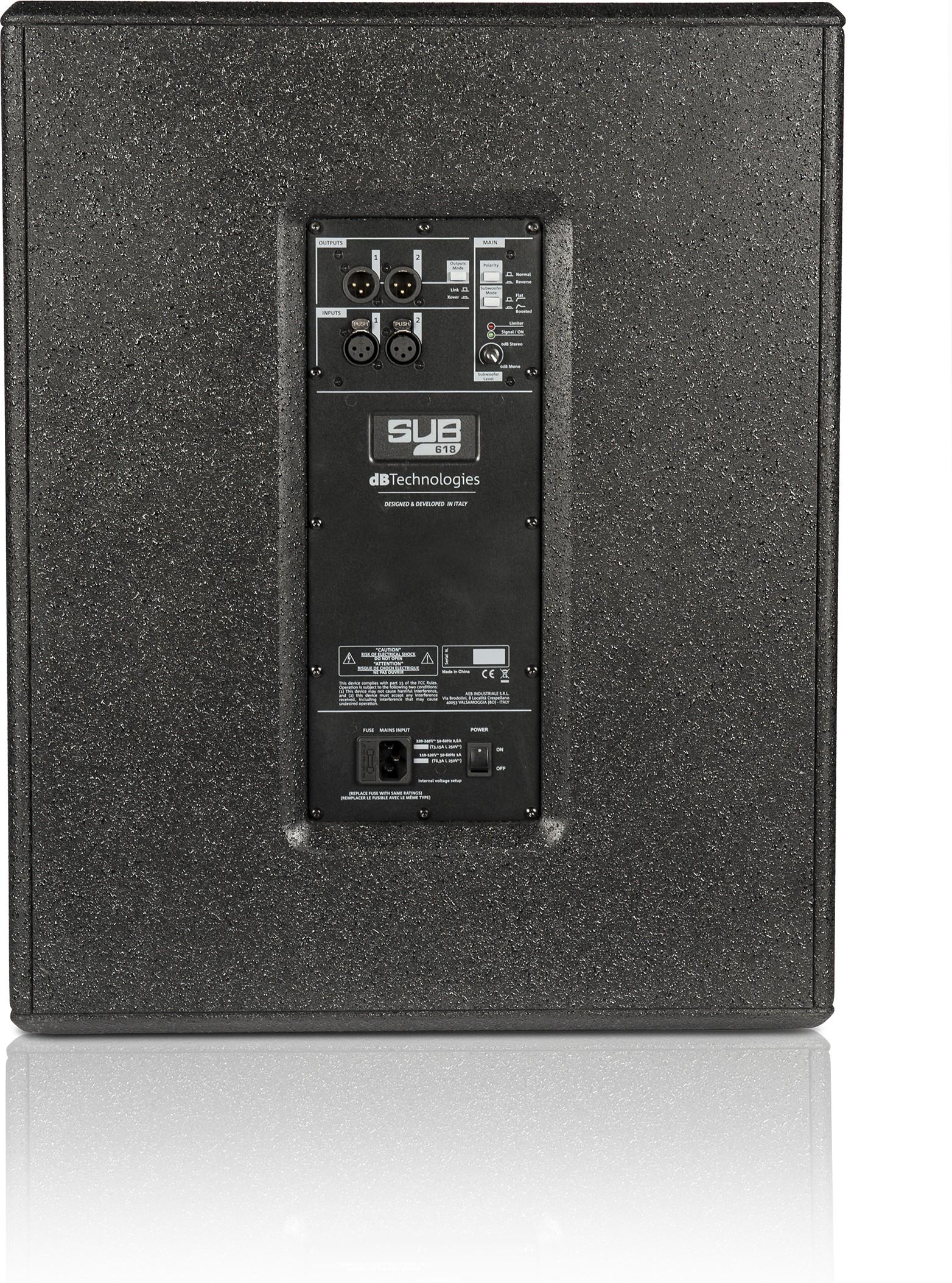 dB Technologies Opera 15 Medium Venue PA Bundle with SUB618 Subwoofers - _BUN-OPERA15SUBS (7).jpg