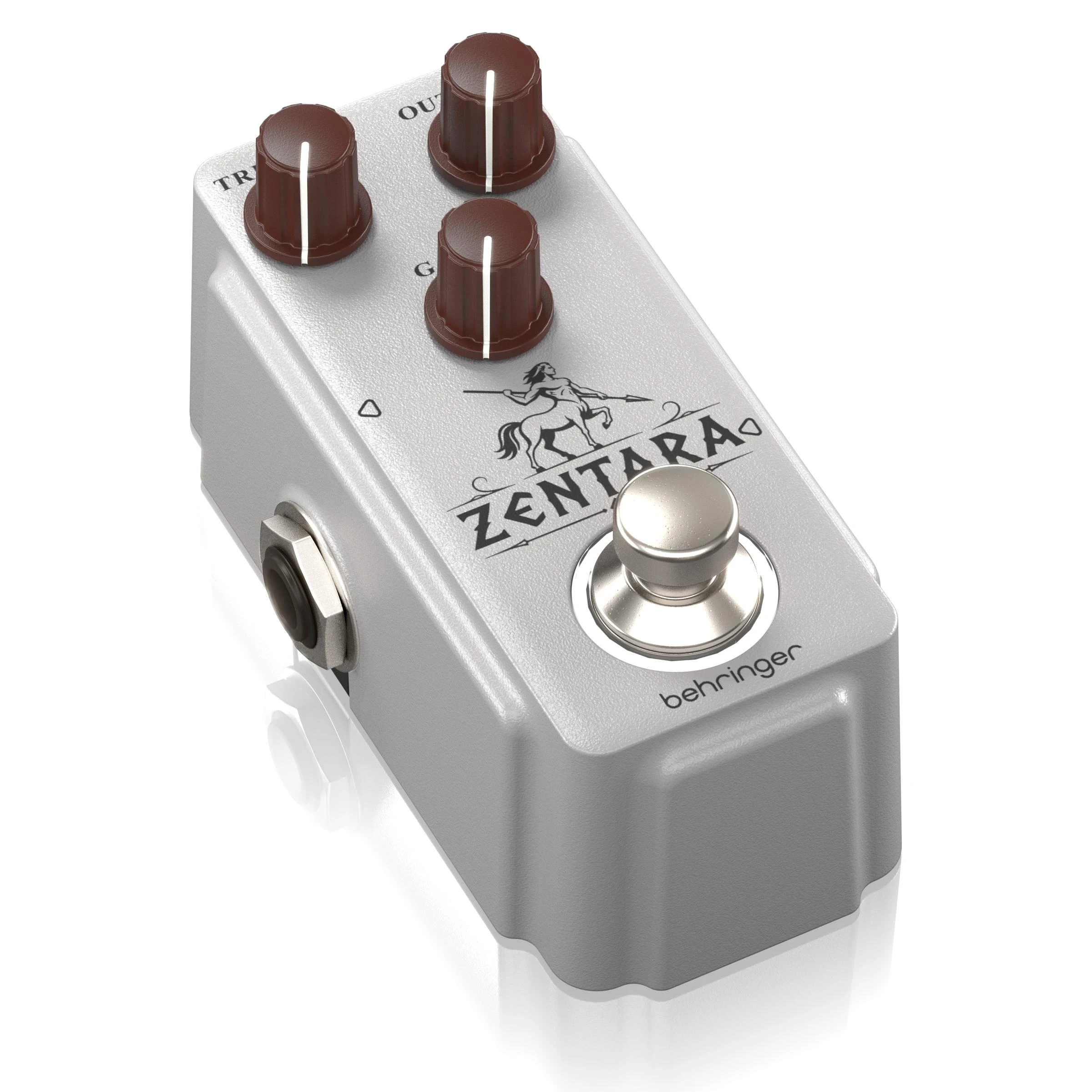 Behringer Zentara Mini Overdrive Pedal in Silver - 0709-AMU86-001-Left.jpg