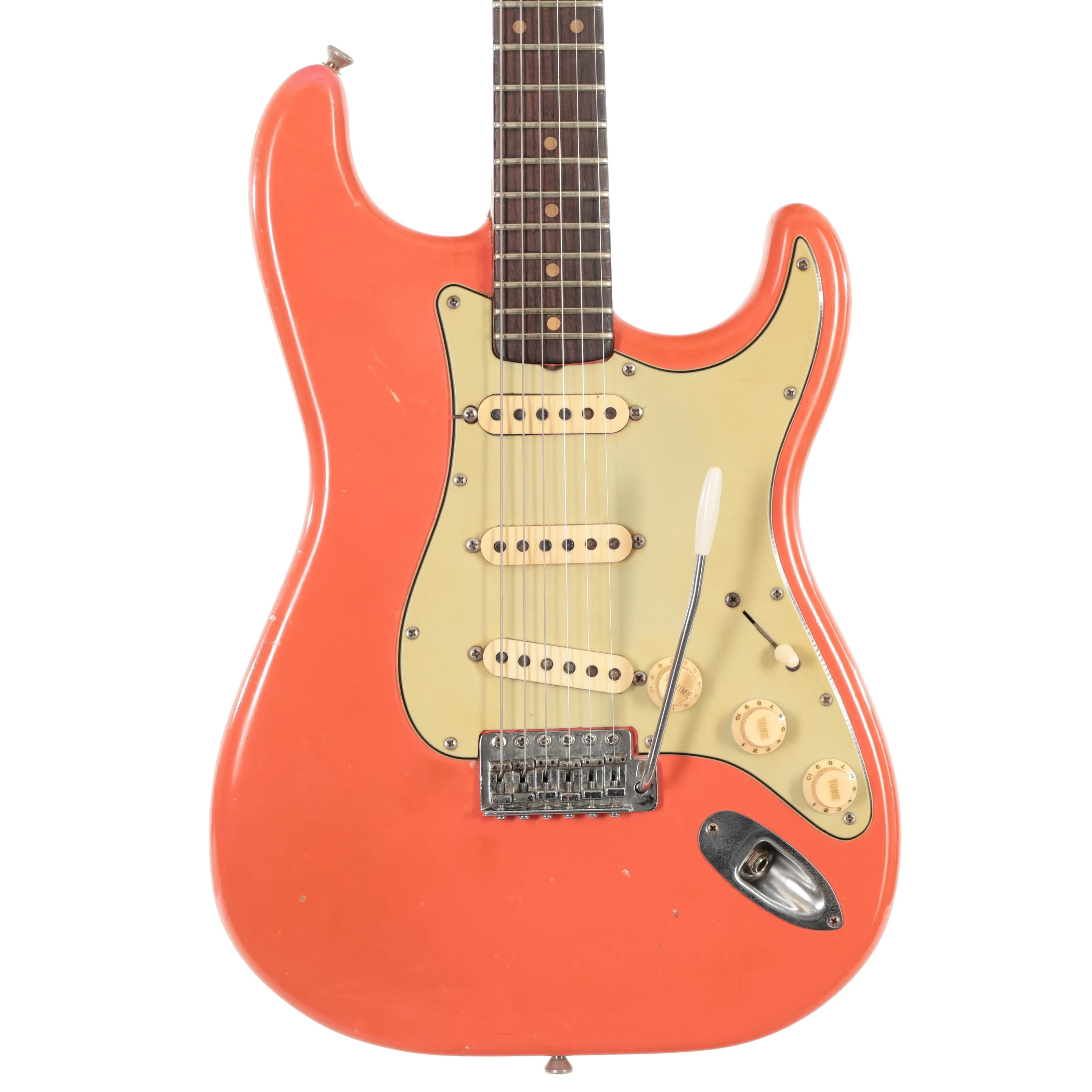 Second Hand Pre CBS 1961 Fender Stratocaster in Fiesta Red - SOR01865 (1).jpg
