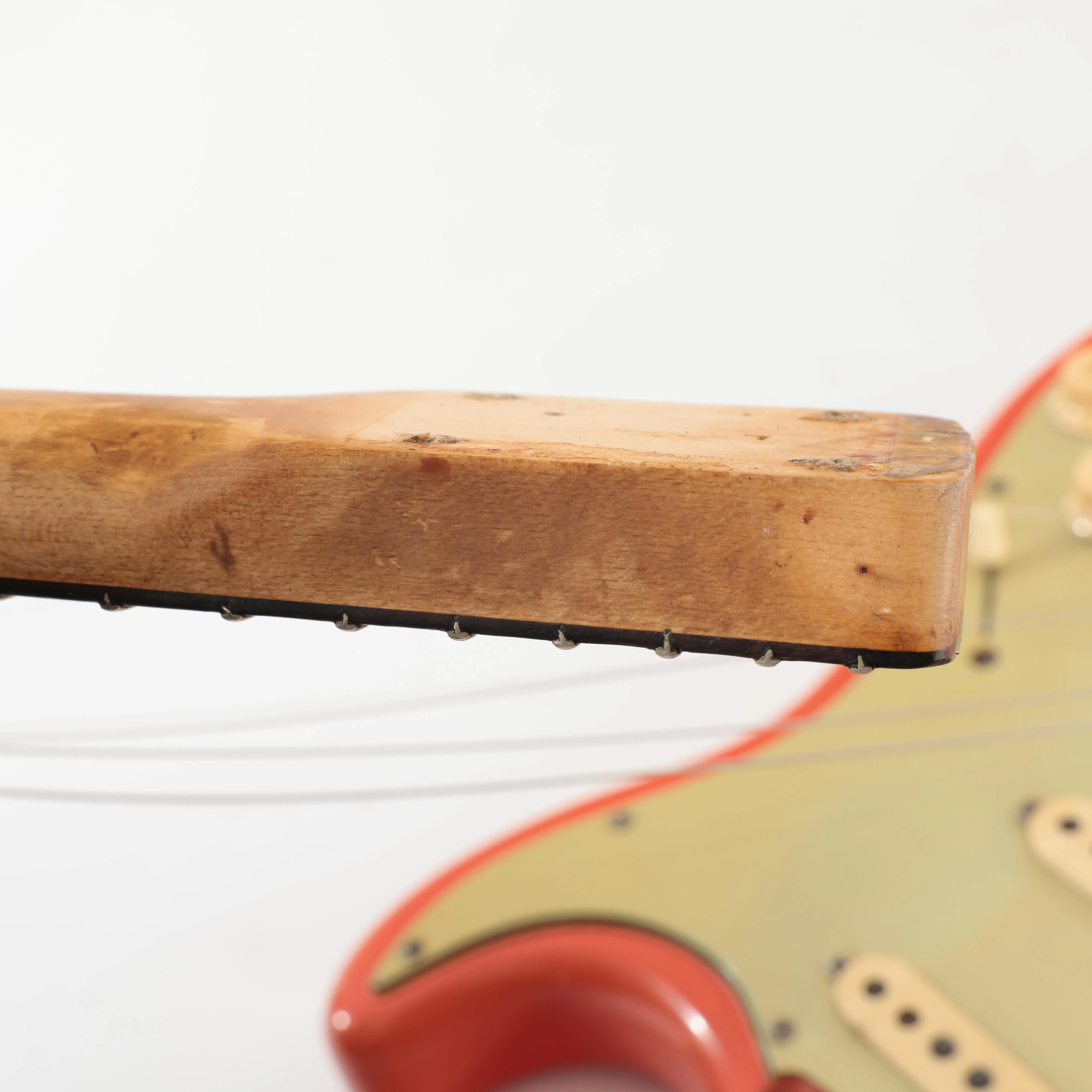 Second Hand Pre CBS 1961 Fender Stratocaster in Fiesta Red - SOR01865 (20).jpg