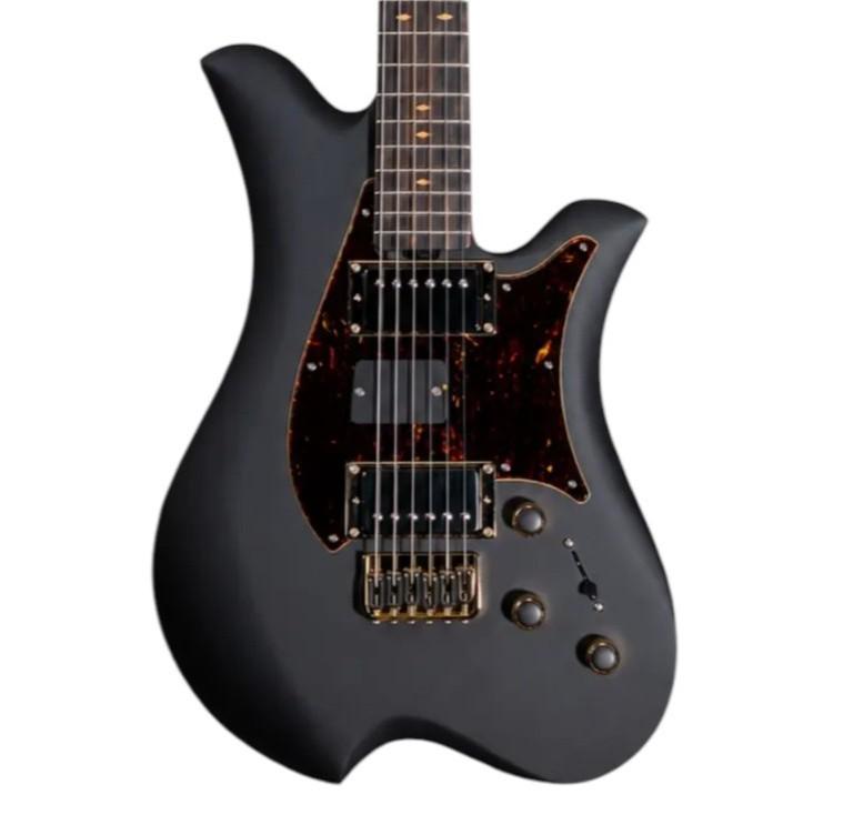 Bacci Guitars Leonardo Officina Baritone Guitar in Velvet Nero - Leonardo_Officina_Nero_croppedL.jpg