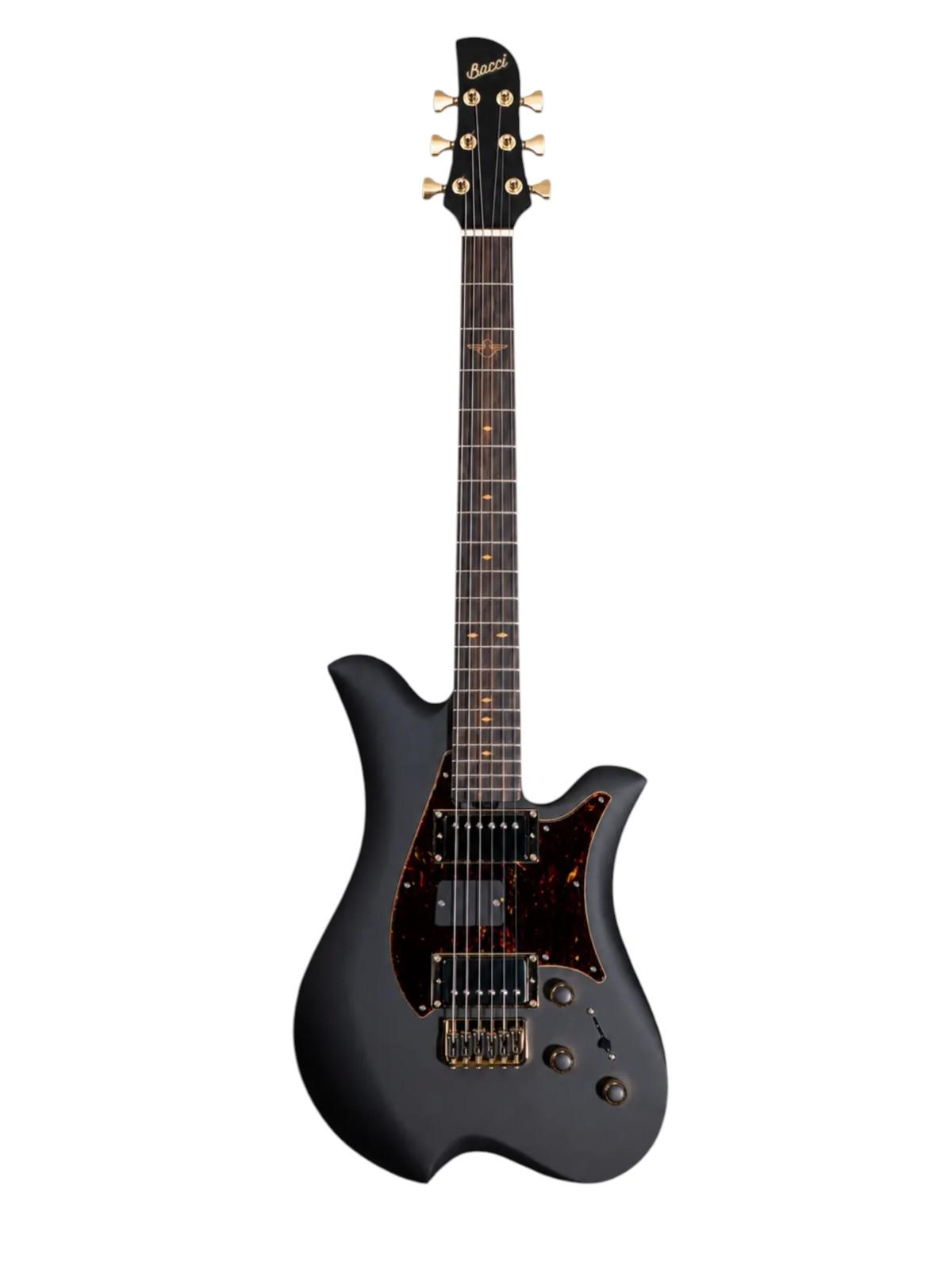 Bacci Guitars Leonardo Officina Baritone Guitar in Velvet Nero - Leonardo_Officina_Nero_FULL.jpg