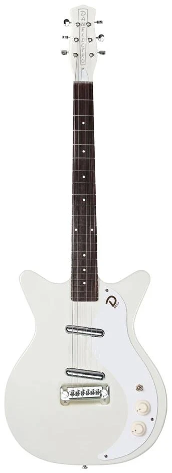 Danelectro 59 M NOS+ Electric Guitar in Aged White - 59MNOSPLUSAW-2.jpg