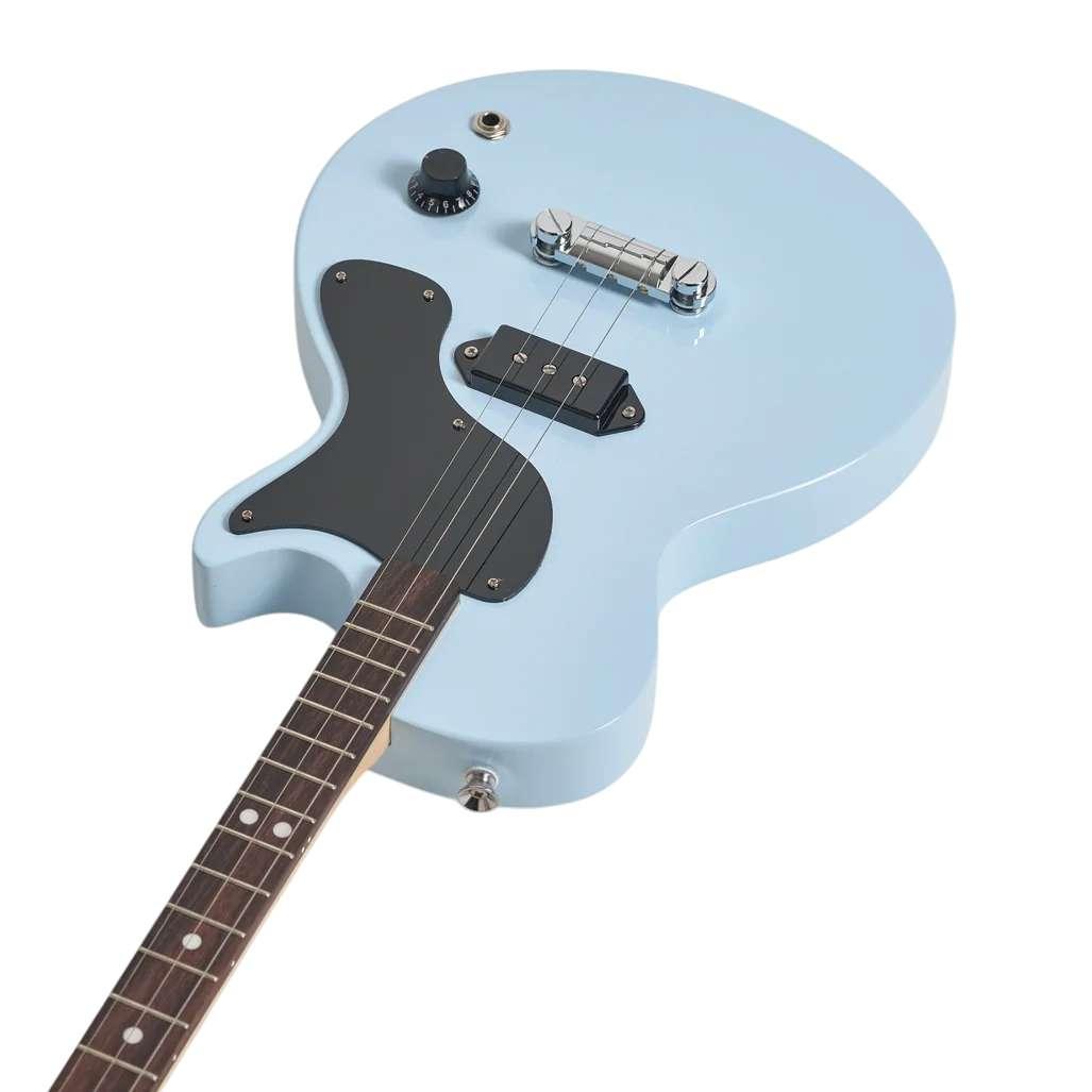 Gibson x Loog Les Paul Electric Guitar in Frost Blue - GXLLPSTULB-7.jpg
