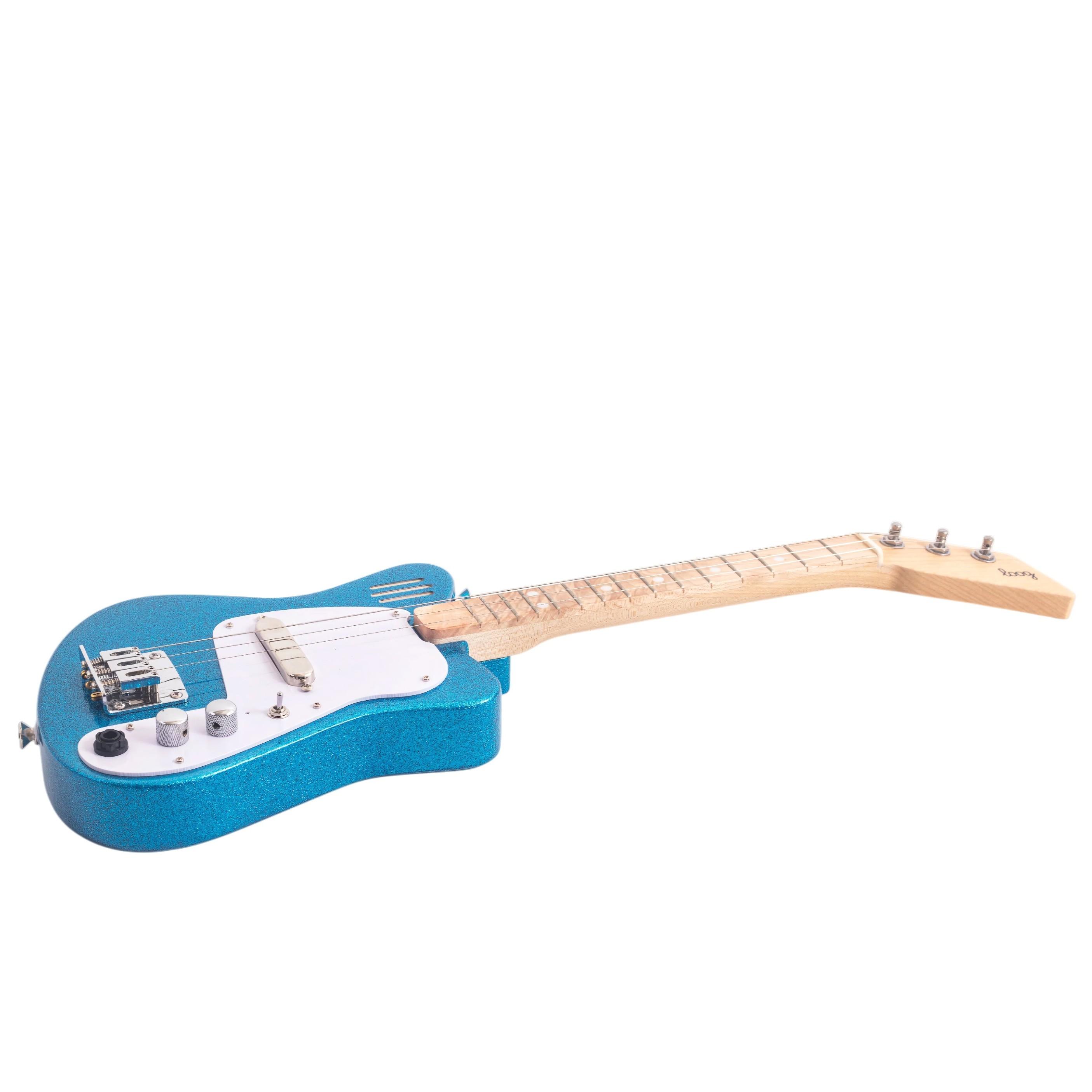 Loog Mini Electric Guitar in Sparkle Blue for Ages 3 Plus - LGMIESB-3.jpg