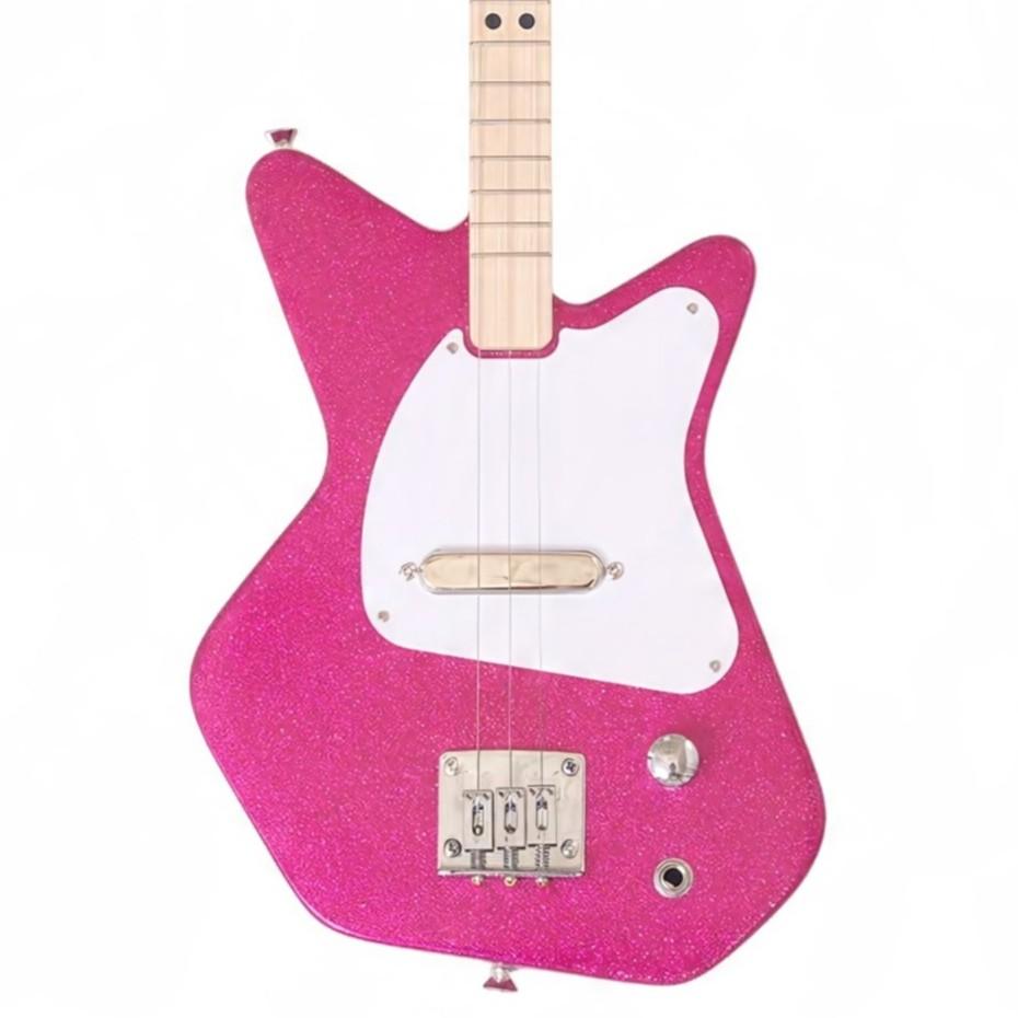 Loog Pro Electric Guitar in Sparkle Magenta for Ages 6 Plus - LGPROESM-1.jpg