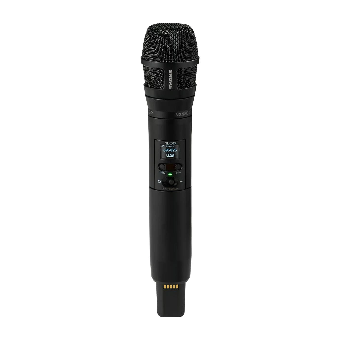 Shure SLXD24+/N8C Digital Wireless Handheld System with Nexadyne 8/C Cardioid Dynamic Microphone - S50 band - SLXD24PUK-N8C-S50 3.jpg