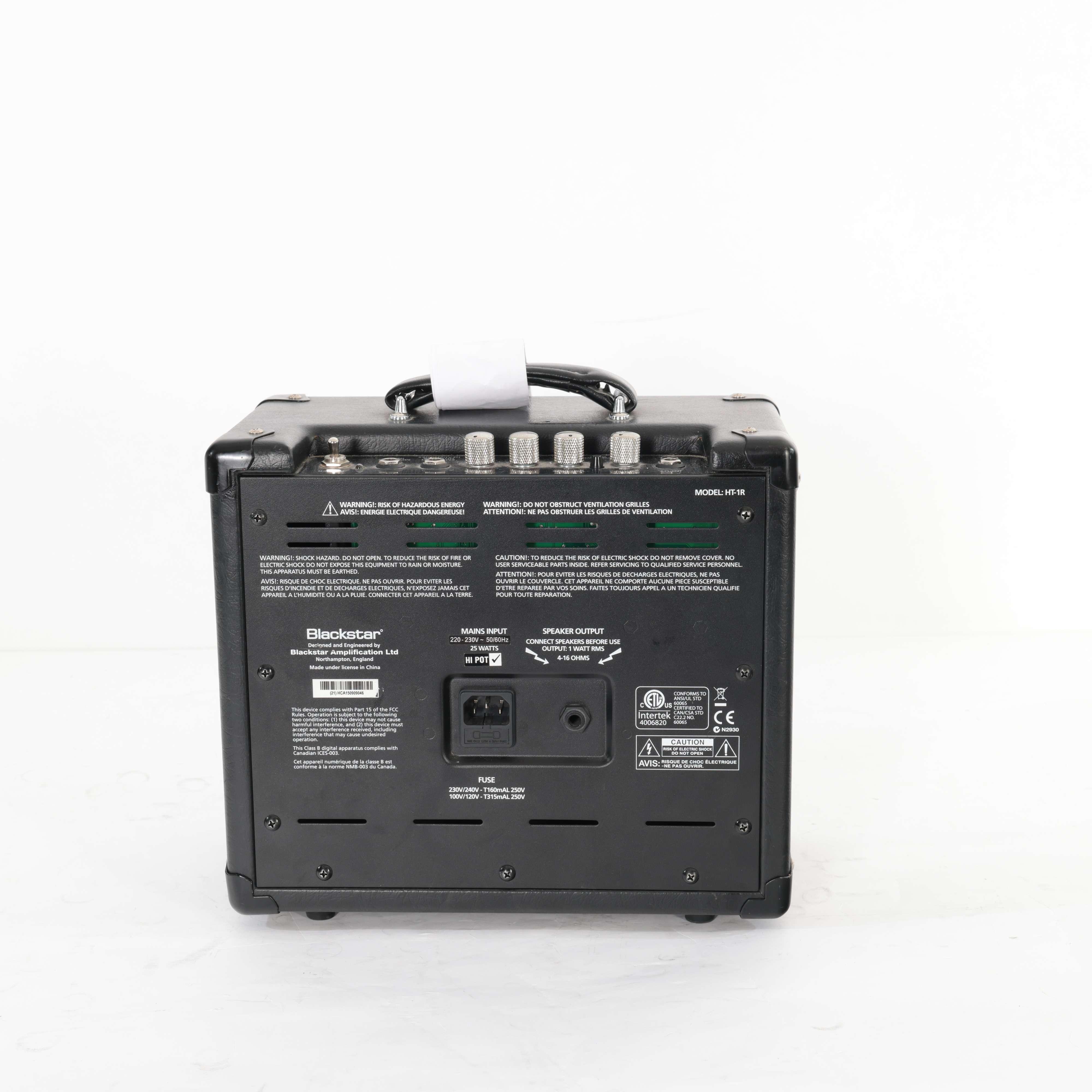 Second Hand Blackstar HT-1R Combo Amplifier #344 - SH-91-0344 (5).jpg