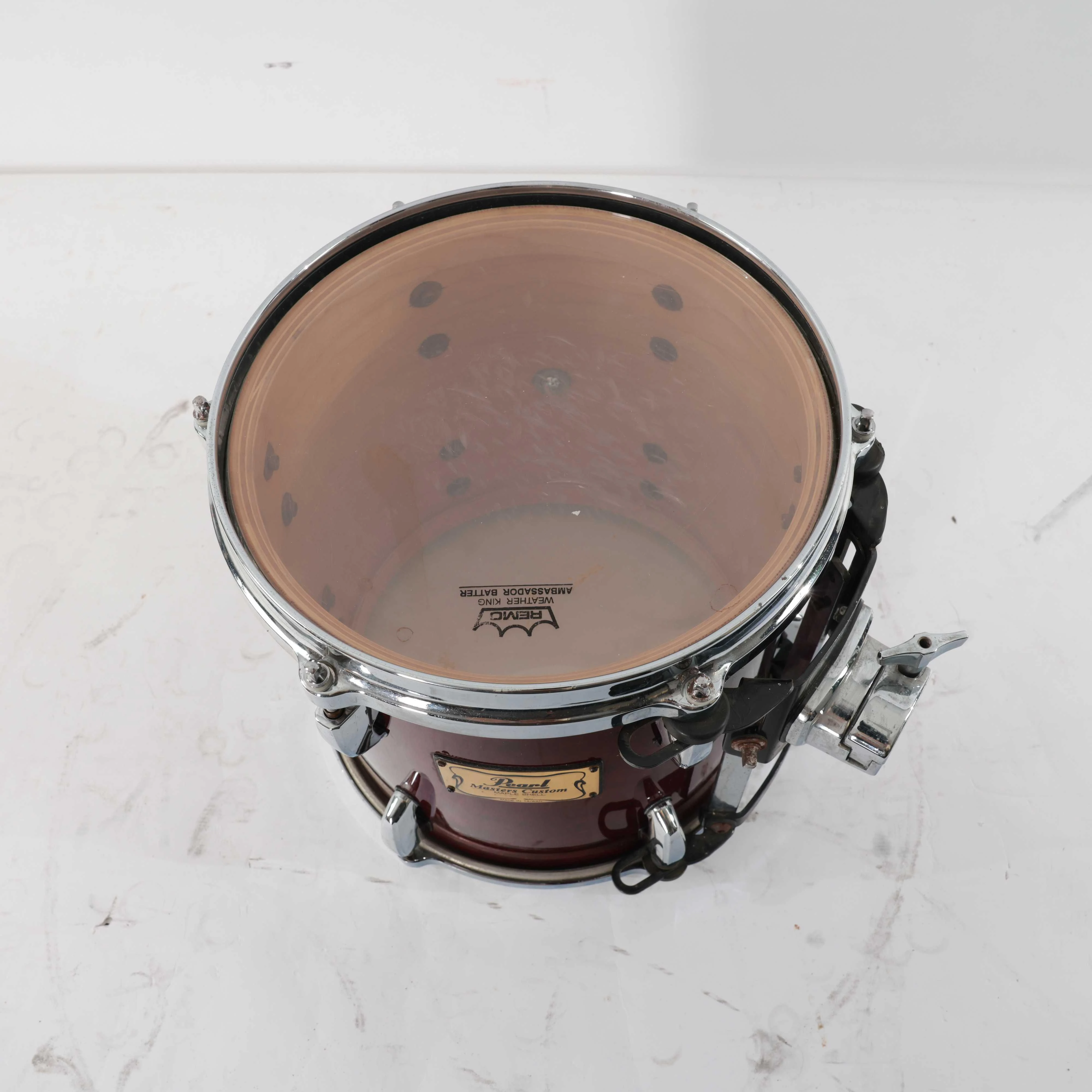 Second Hand Pearl Masters Maple 10x10 Tom With Optimount #237 - SH-221-0237 (4).jpg