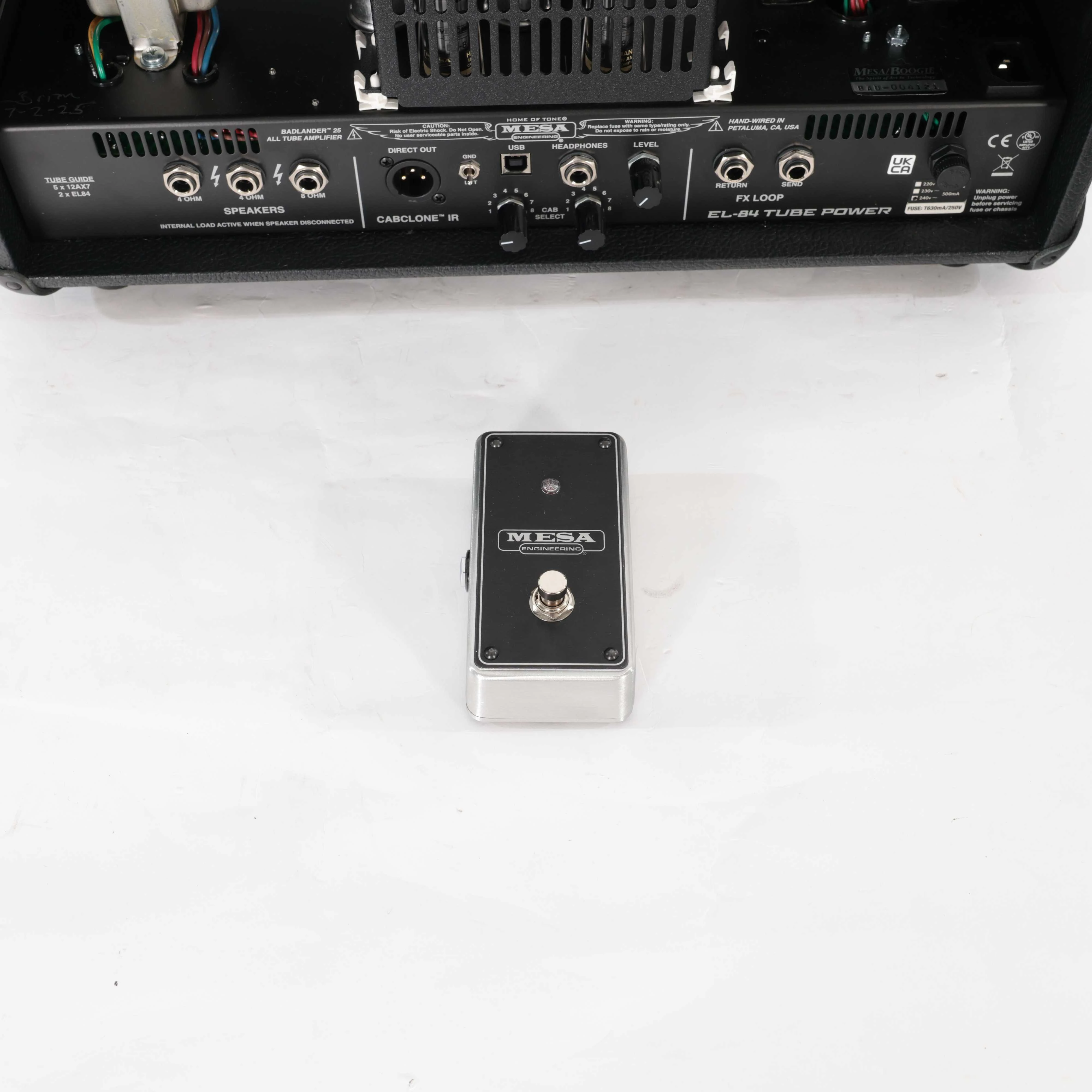 Second Hand Mesa Boogie Badlander 25w Guitar Amp Head #234 - SH-221-0234 (6).jpg