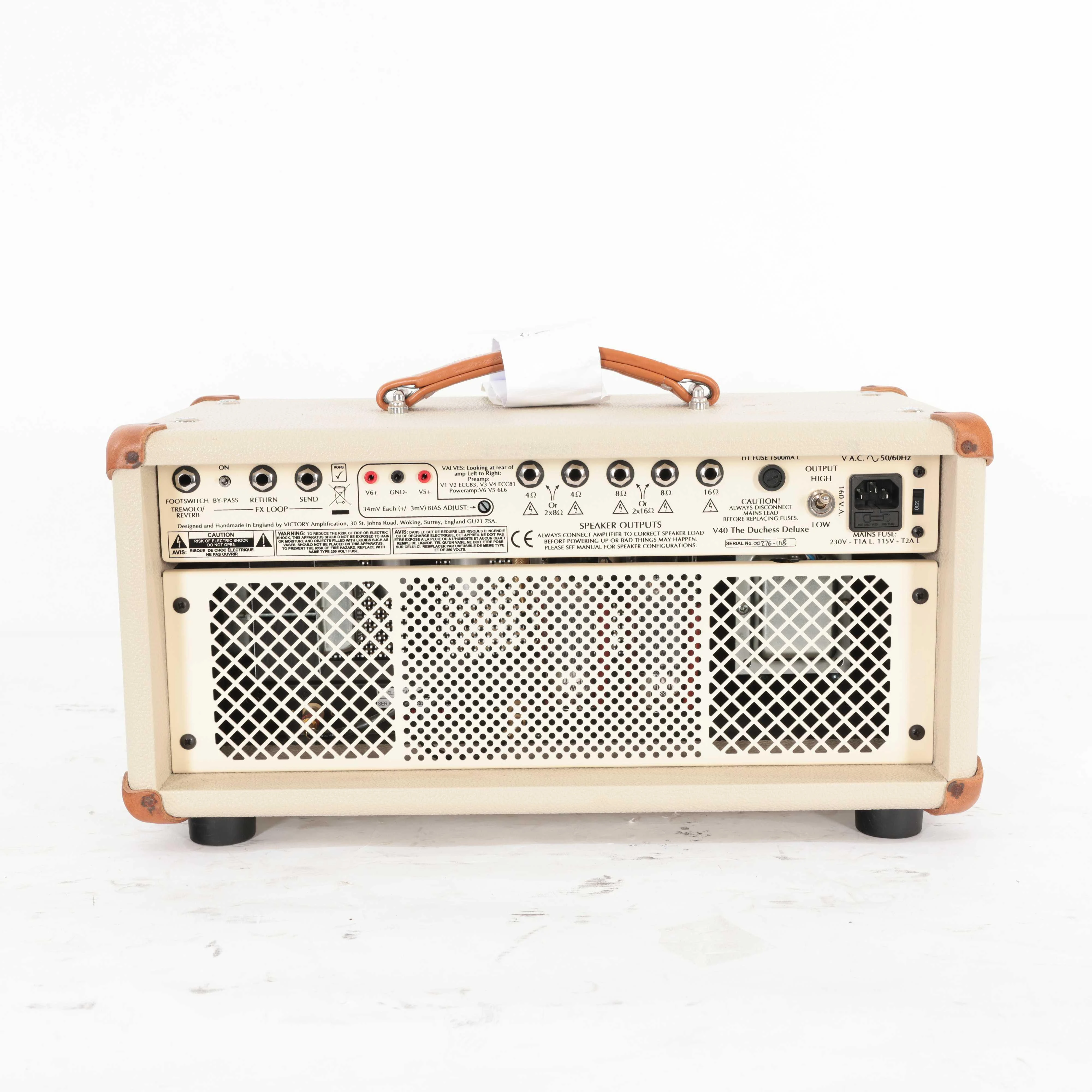 Second Hand Victory V40 Duchess Deluxe Guitar Amp Head #145 - SH-131-0145 (5).jpg