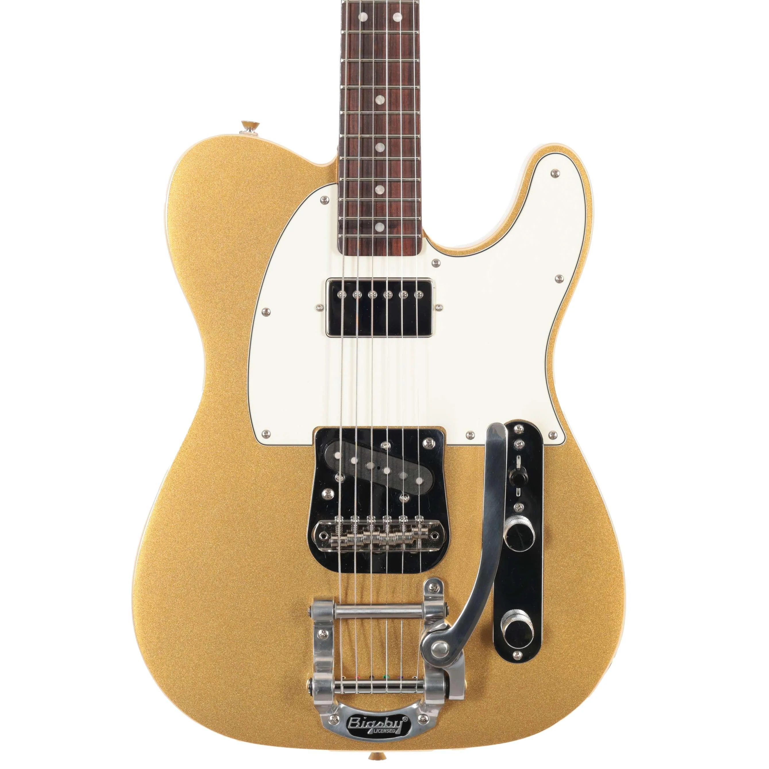 Second Hand Squier Classic Vibe Custom Telecaster Electric Guitar In Aztec Gold #132 - SH-131-0132 (2).jpg