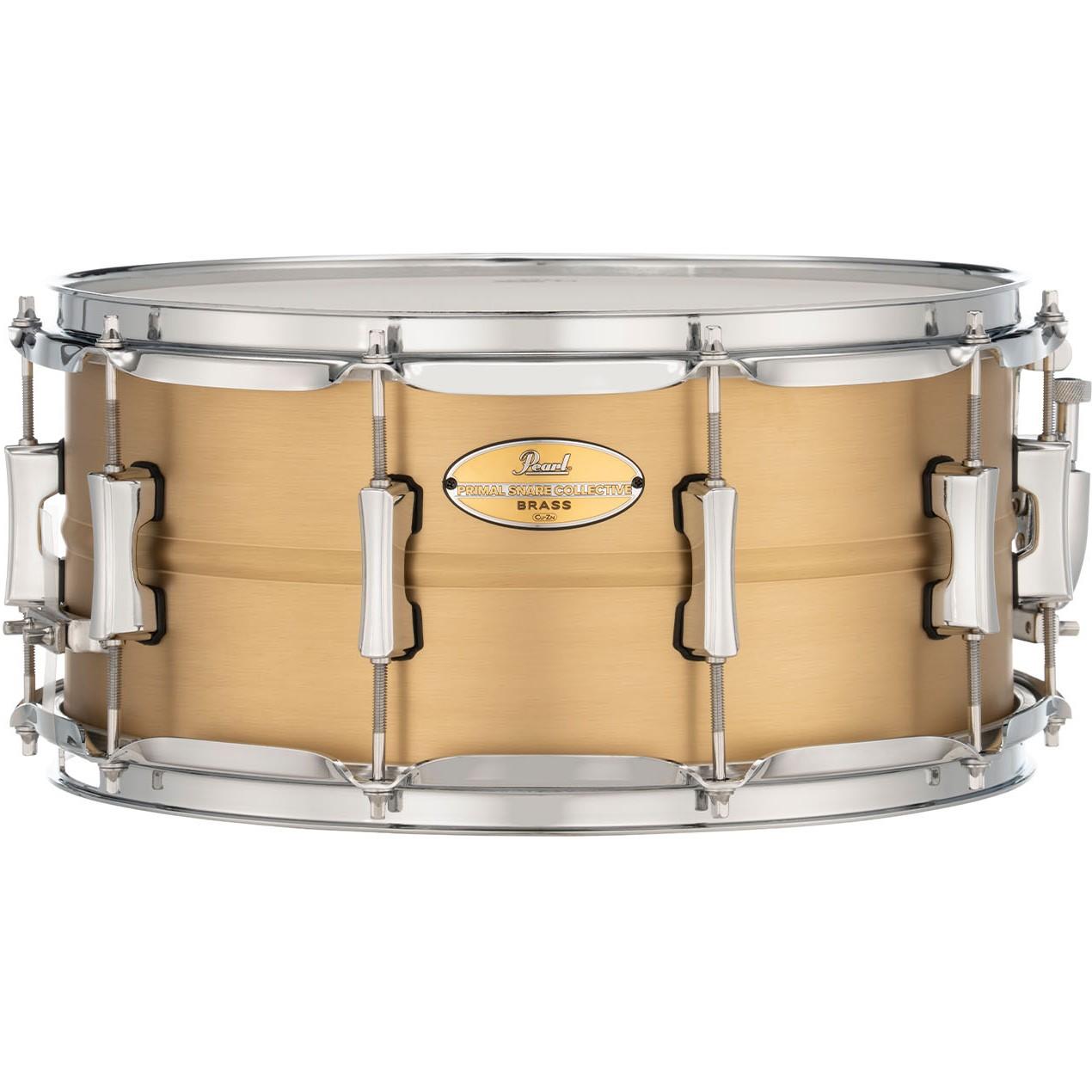 Pearl Primal Series 14x6.5 Brass Shell Snare Drum - PSC1465B (1).jpg