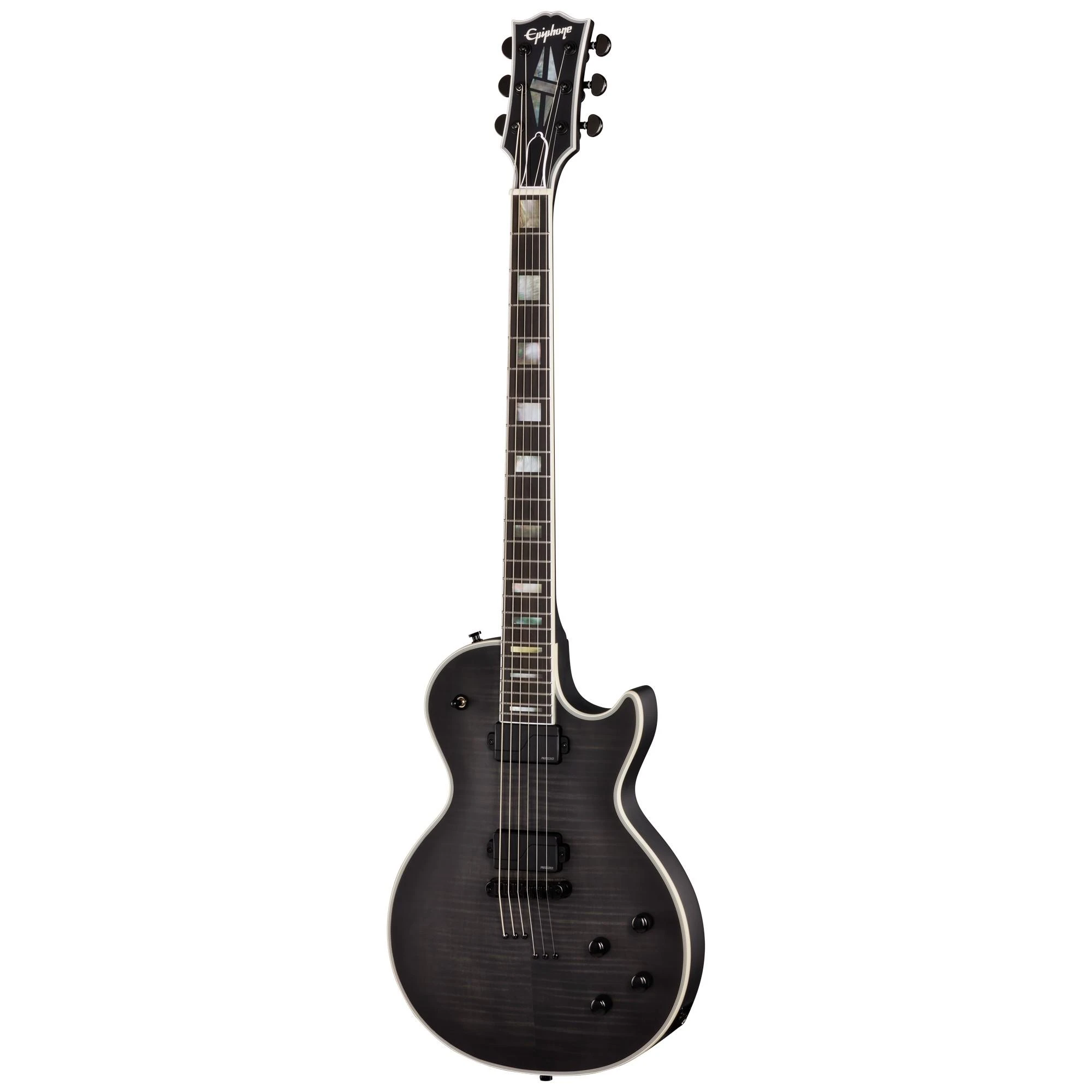 Epiphone Prophecy Les Paul Baritone Electric Guitar in Obsidian Storm - EYLFBOSSBH-3.jpg