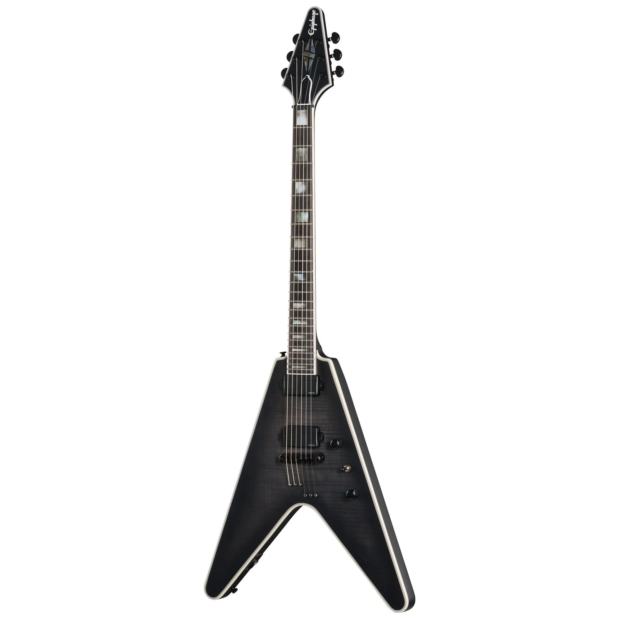 Epiphone Prophecy Flying V Electric Guitar in Obsidian Storm - EYFFOSSBH-2.jpg