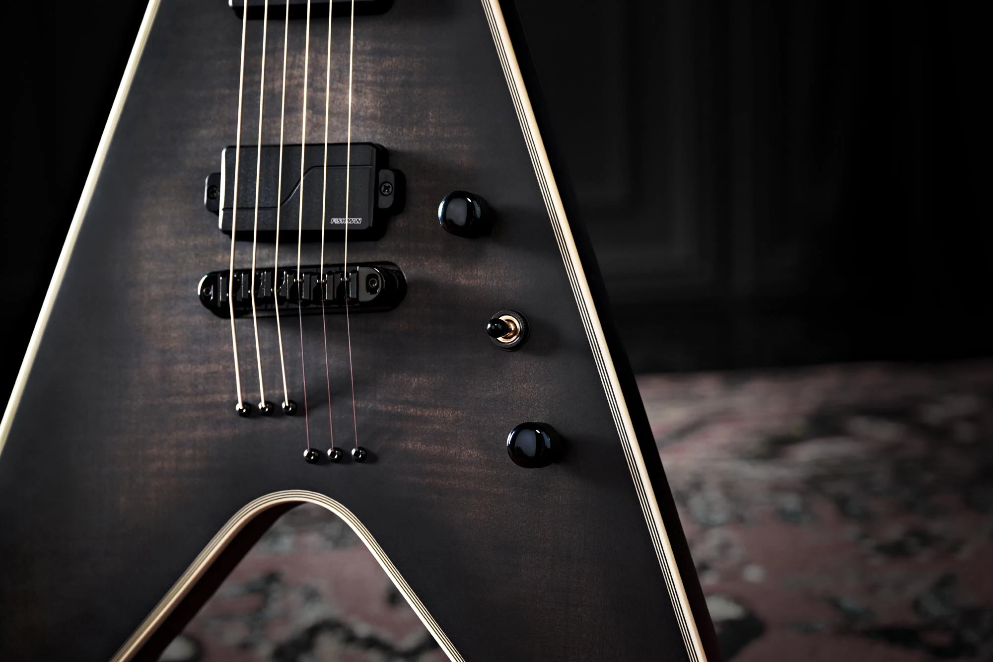 Epiphone Prophecy Flying V Electric Guitar in Obsidian Storm - EYFFOSSBH_MRK_10544.jpg