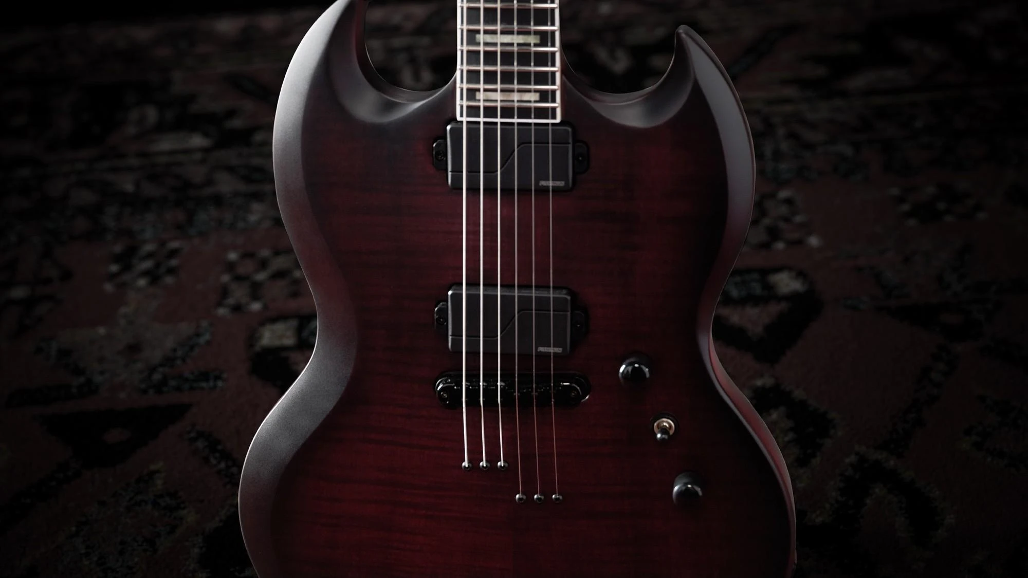 Epiphone Prophecy SG Electric Guitar in Crimson Fog - EYSFCFSBH_MRK_10272.jpg