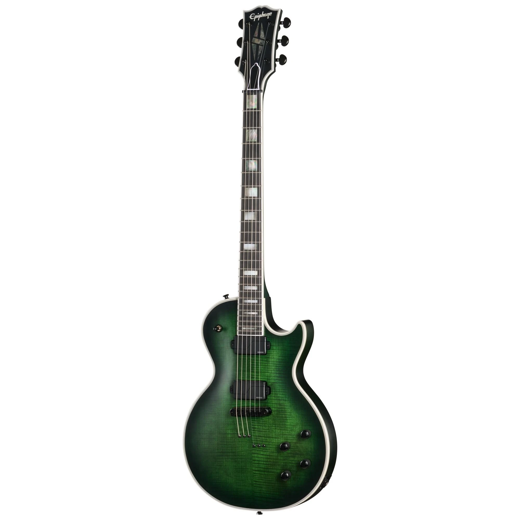 Epiphone Prophecy Les Paul Electric Guitar in Forest Phantom - EYLFFPSBH-2.jpg