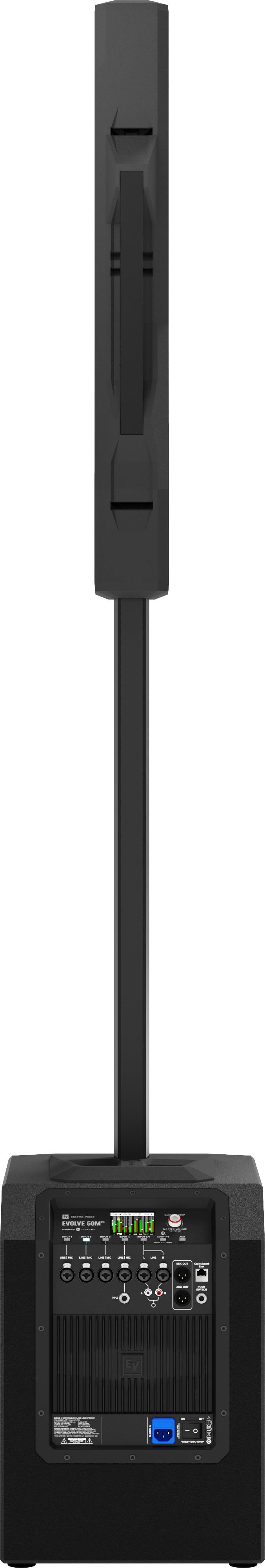 Electro Voice EVOLVE 50M G2 - Black Column PA System With Integrated Mixer - EVOLVE50M-CW-G2-EU (2).jpg