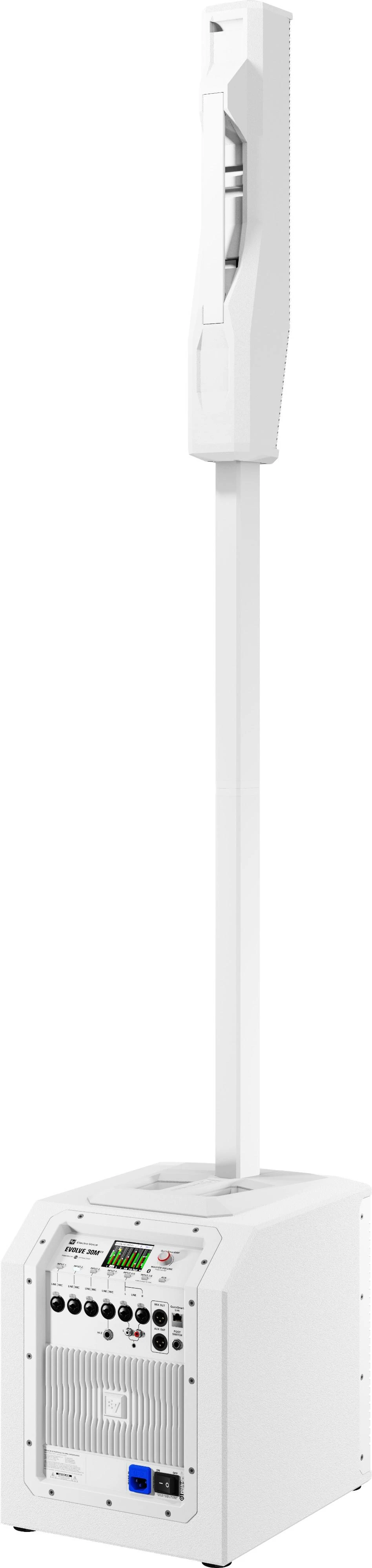 Electro Voice EVOLVE 30M G2 W - White Column PA System With Integrated Mixer - EVOLVE30M-G2-W (3).jpg