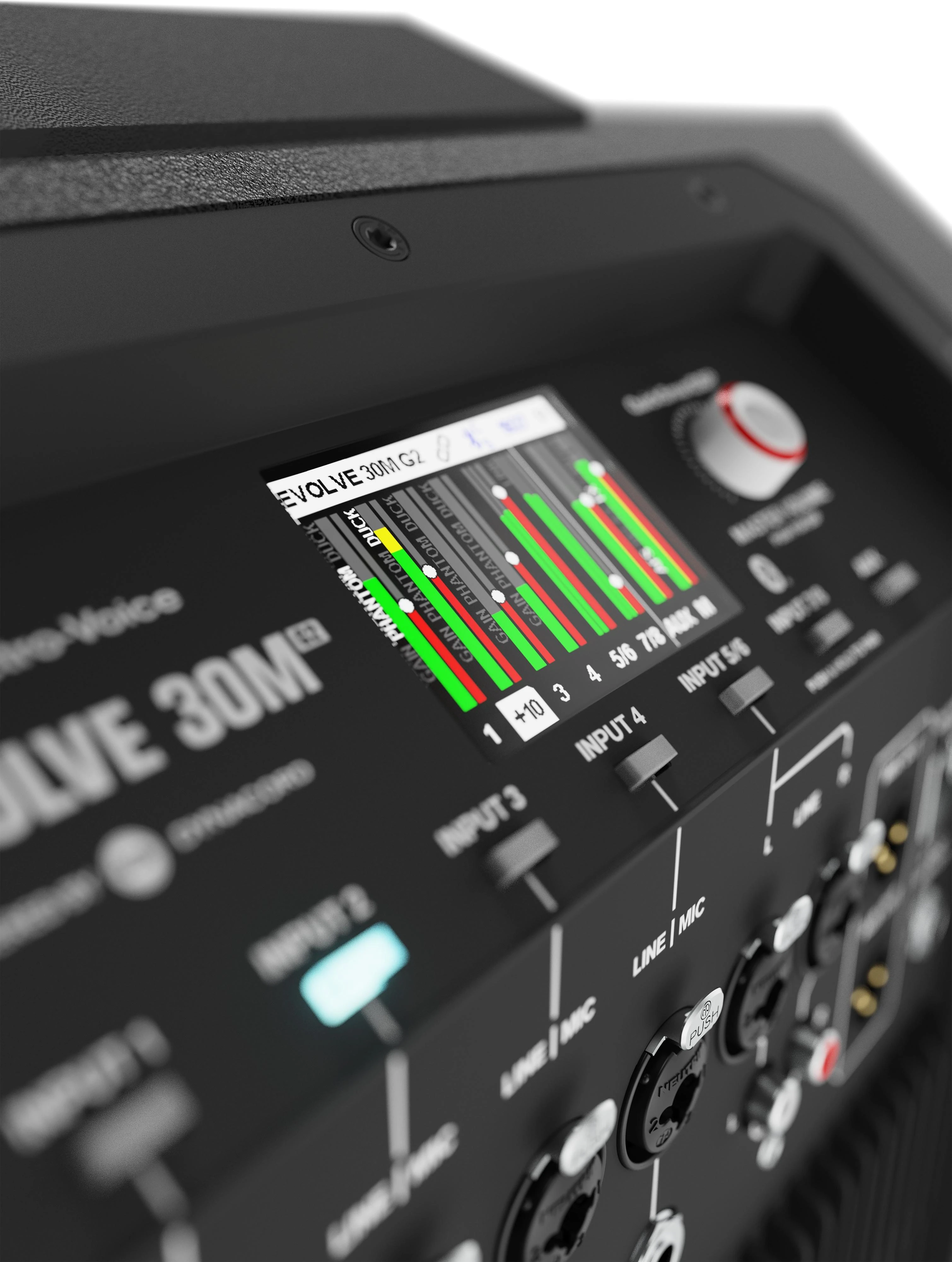 Electro Voice EVOLVE 30M G2 - Black Column PA System With Integrated Mixer - EVOLVE30M-G2-EU (5).jpg