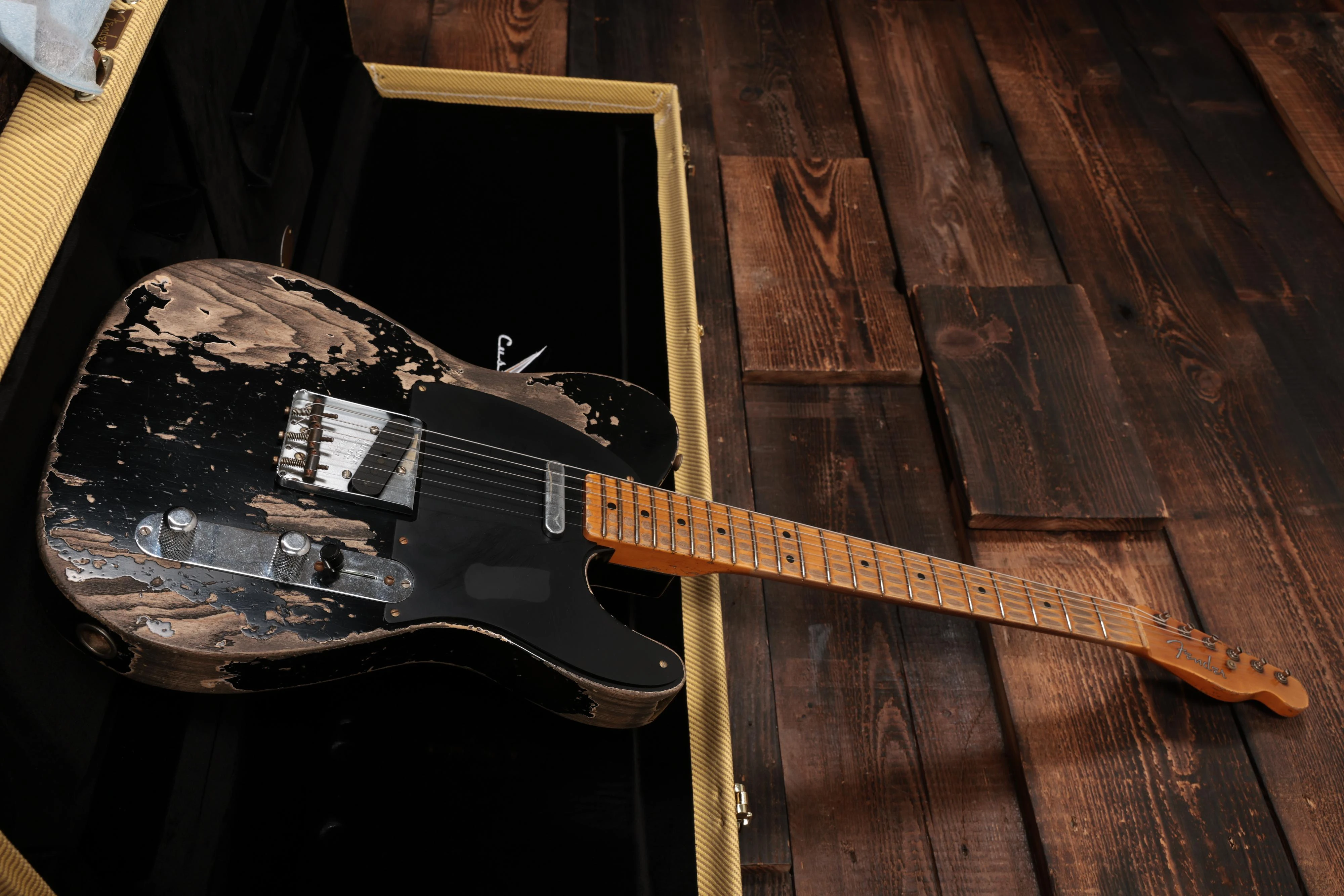 Fender Custom Shop '51 Nocaster in Black Super Heavy Relic - R151236 (20).JPG