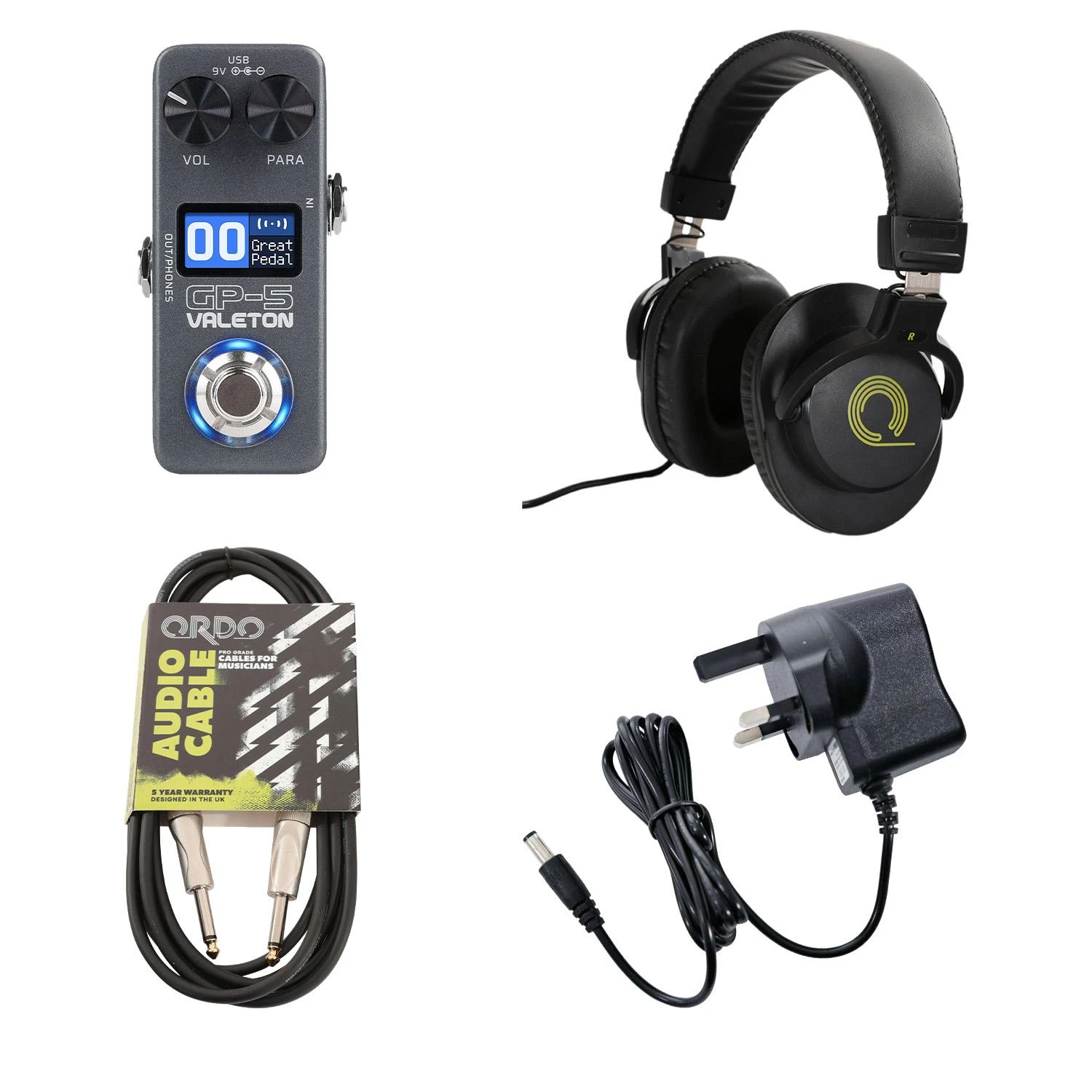 Silent Practice Bundle with Valeton GP-5 Multi-FX, Amp & IR Loader Mini Pedal - GP5-Silent-Bundke.jpg