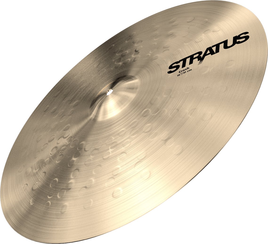 Sabian 16-inch Stratus Crash - S1606-Sabian_Stratus_16_Crash_Tilt.jpg