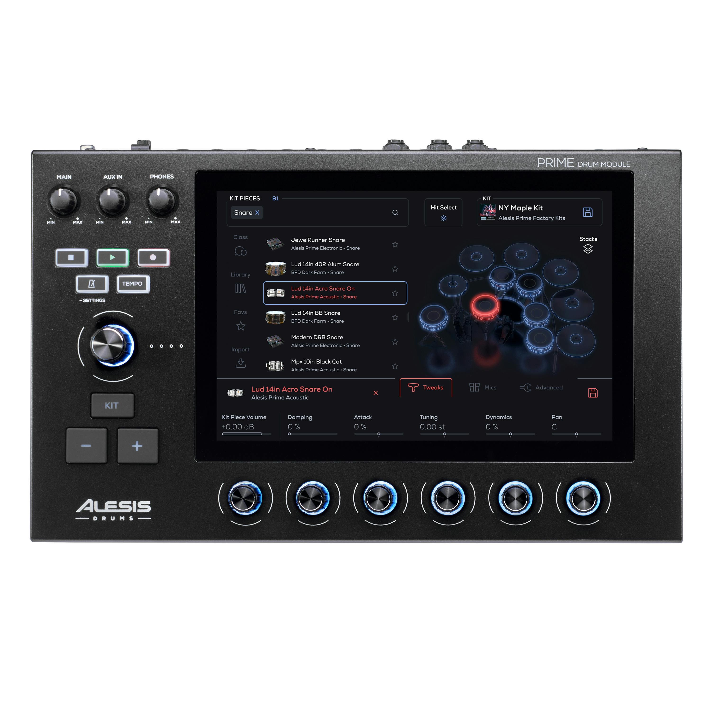 Alesis Strata Prime Electronic Drum Kit - STRATAPRIME-Alesis_Strata_Prime_Front_Module.jpg