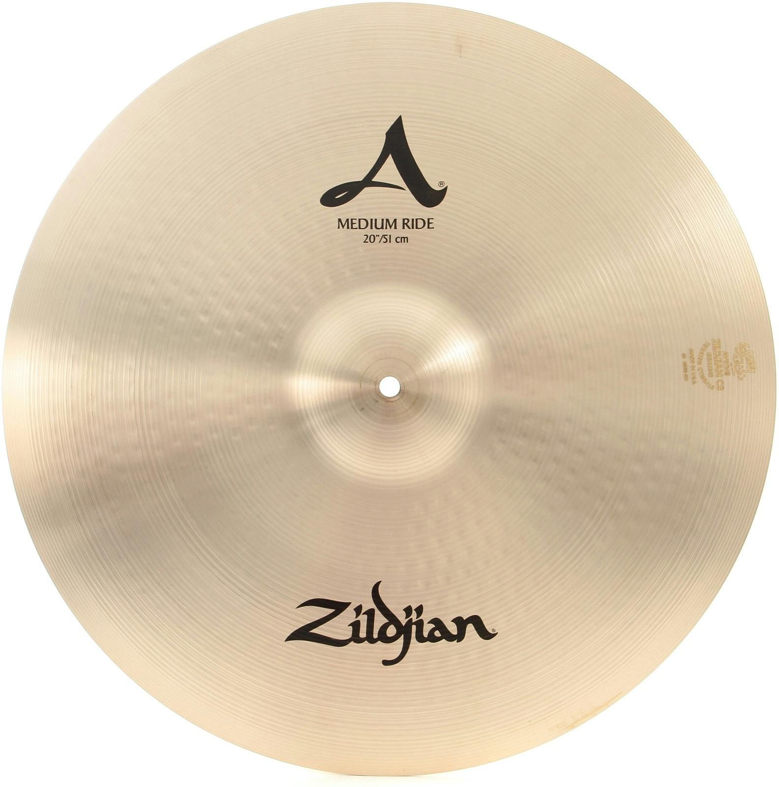 Zildjian 20" A Series Medium Ride Cymbal - 87717-A-Medium-Ride.jpg