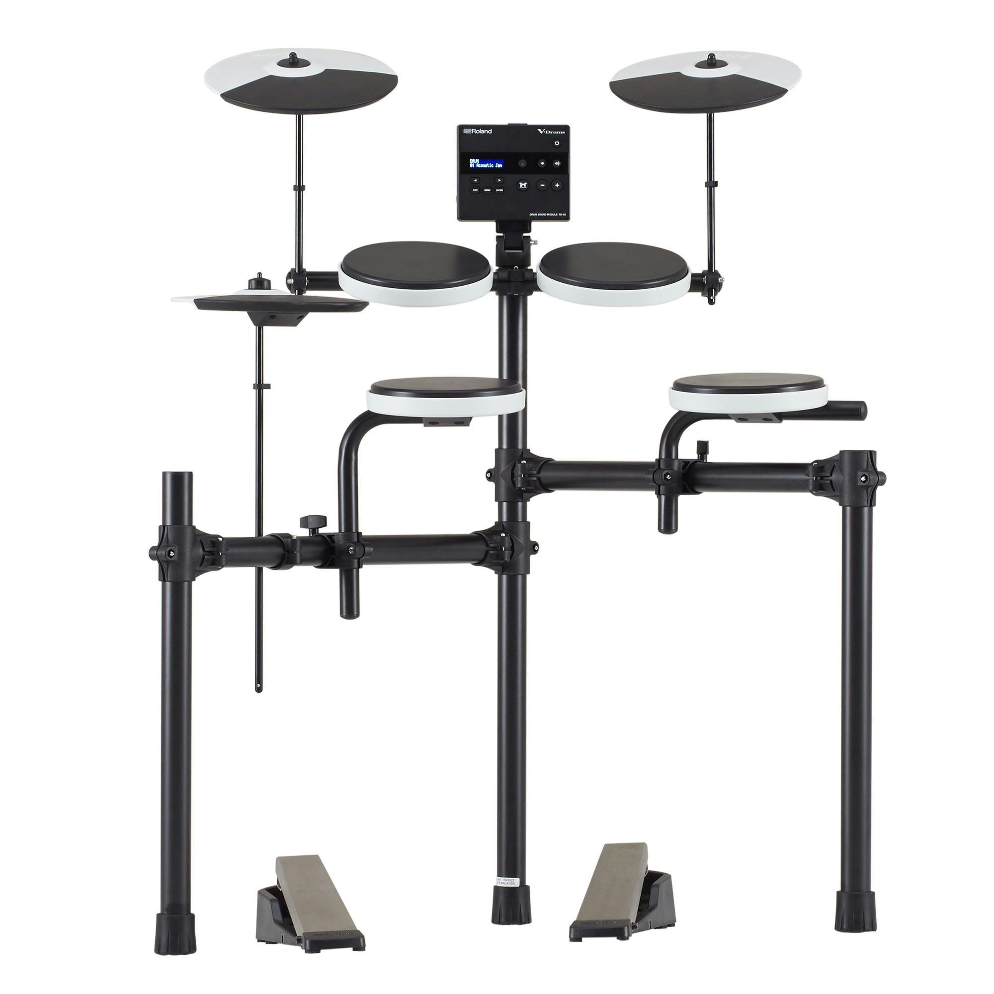 Roland TD02K V-Drum Electronic Drum Kit - TD-02K-TD-02K-Back.jpg