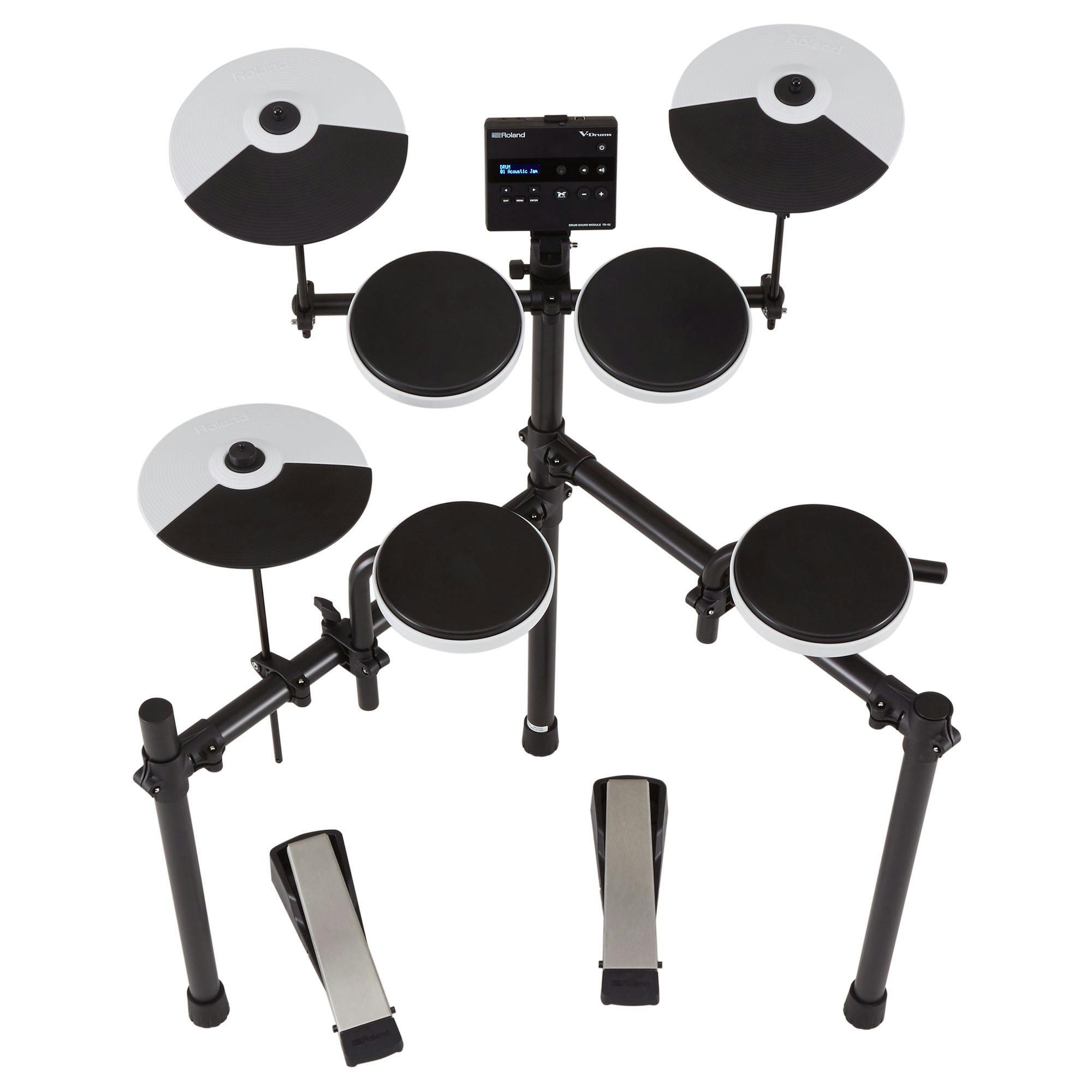 Roland V-Drums TD-20 +オマケ多数 Roland TD02K V-Drum Electronic Kit, Three Sided Rack with Rubber