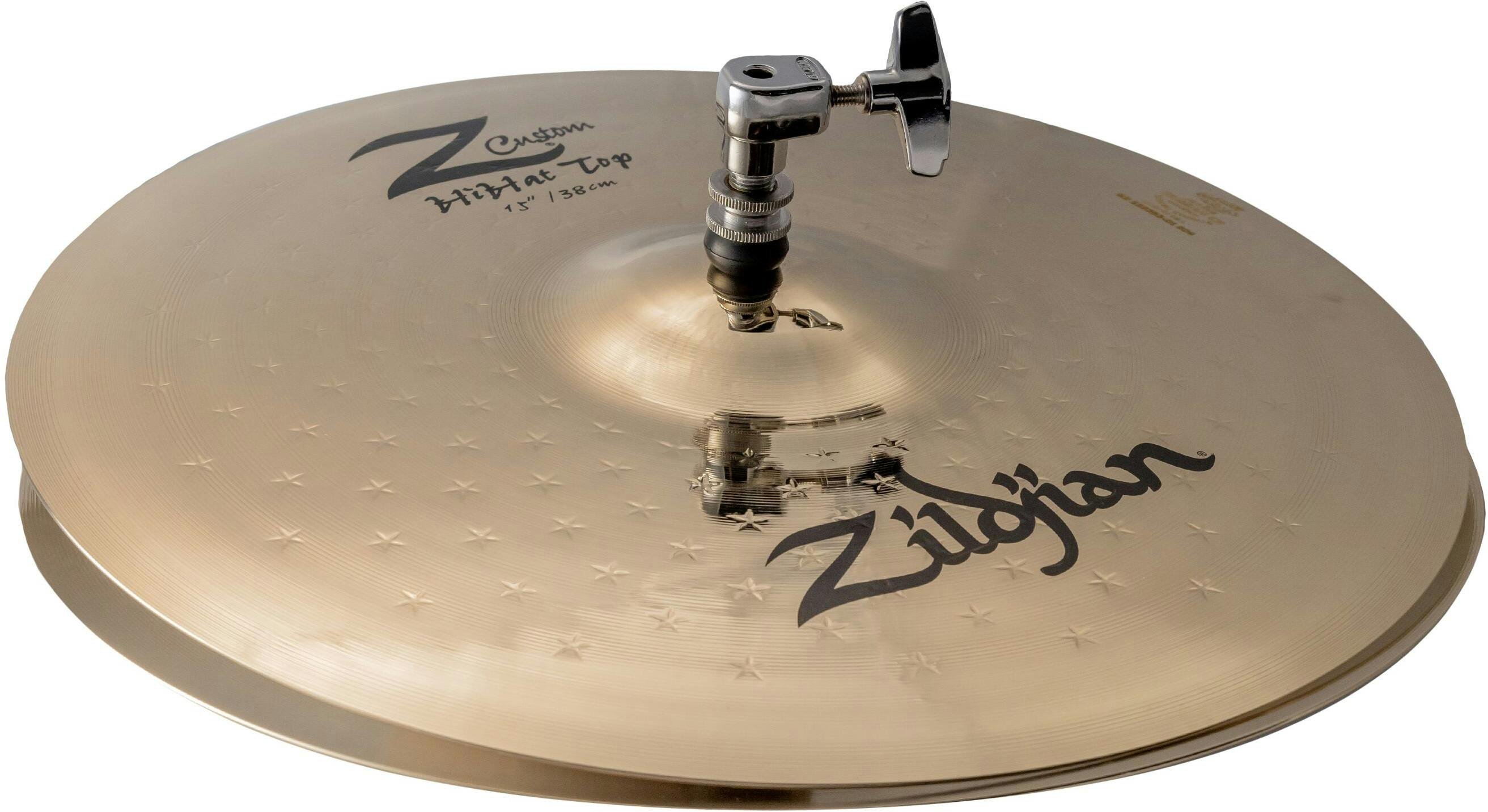 Zildjian 15" Z Custom HiHats Ã‘ Pair - Z40104-JPG-Z-Custom_15-HH-Full_Leaned.jpg
