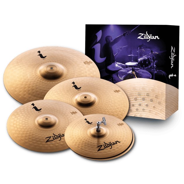 Zildjian I Family Pro Box Set - 14" Hi-Hats, 16" Crash, 18" Crash & 20" Ride - 440708-ilhpro_i_pro_gig_cymbal_pack.jpg