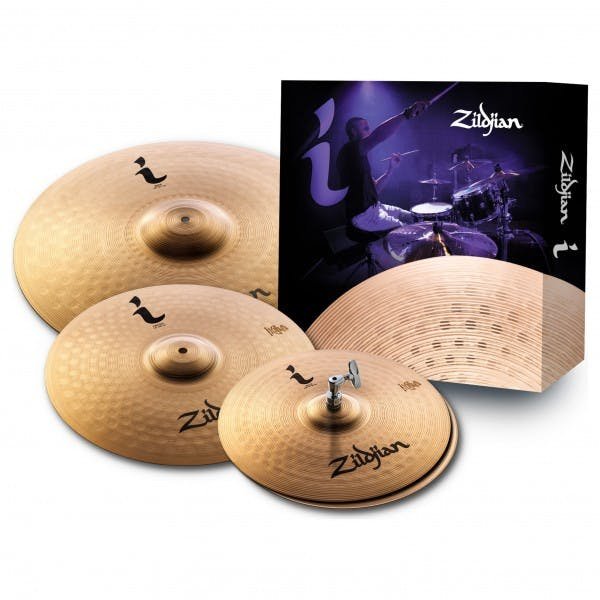 Zildjian I Family Standard Box Set - 14" Hi-Hats, 16" Crash & 20" Ride - ILHSTD-ILHSTD.jpg