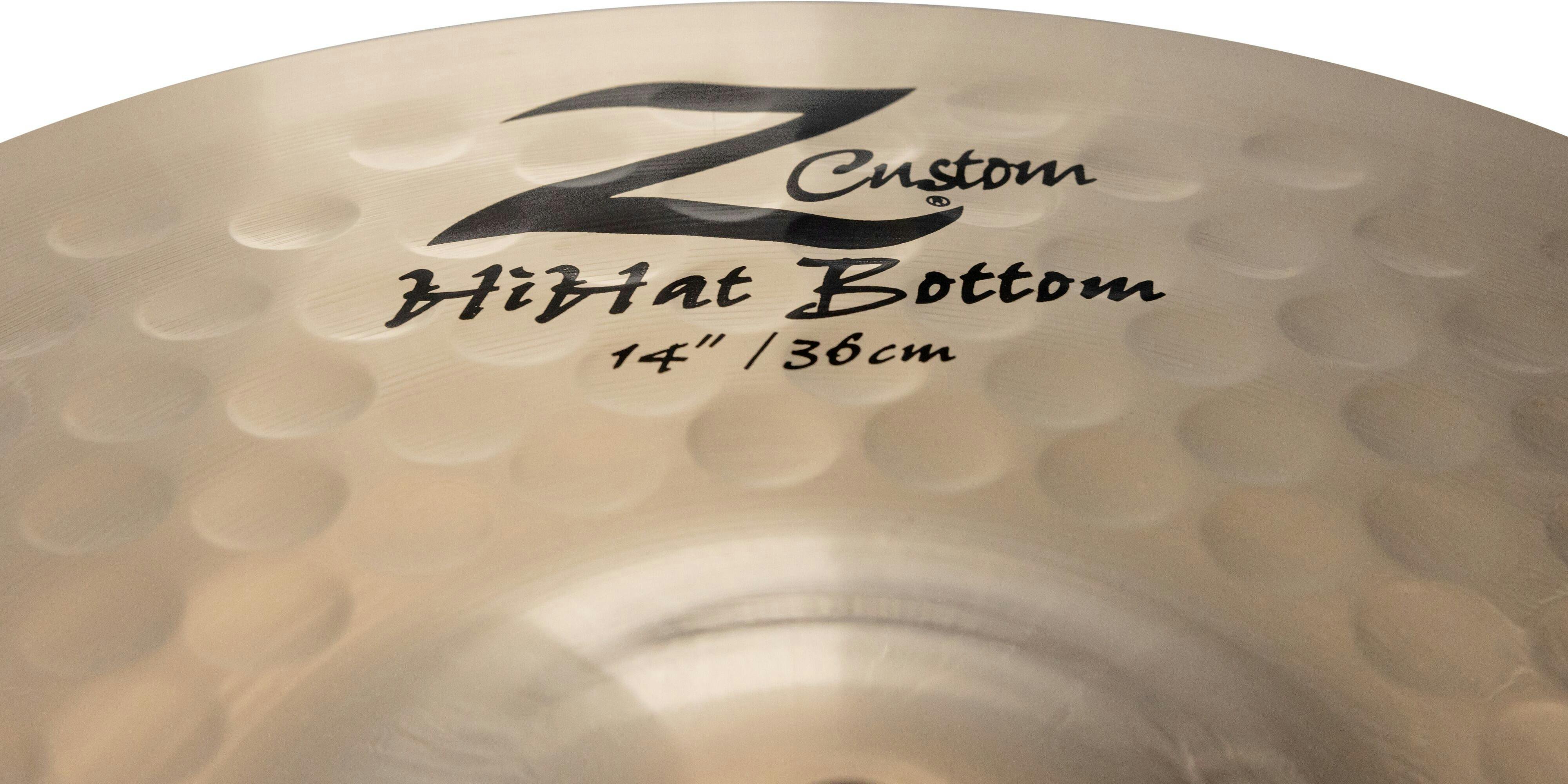 Zildjian 14" Z Custom HiHats Pair - Z40101-JPG-Z-Custom_14-HH-Bottom_Detail.jpg
