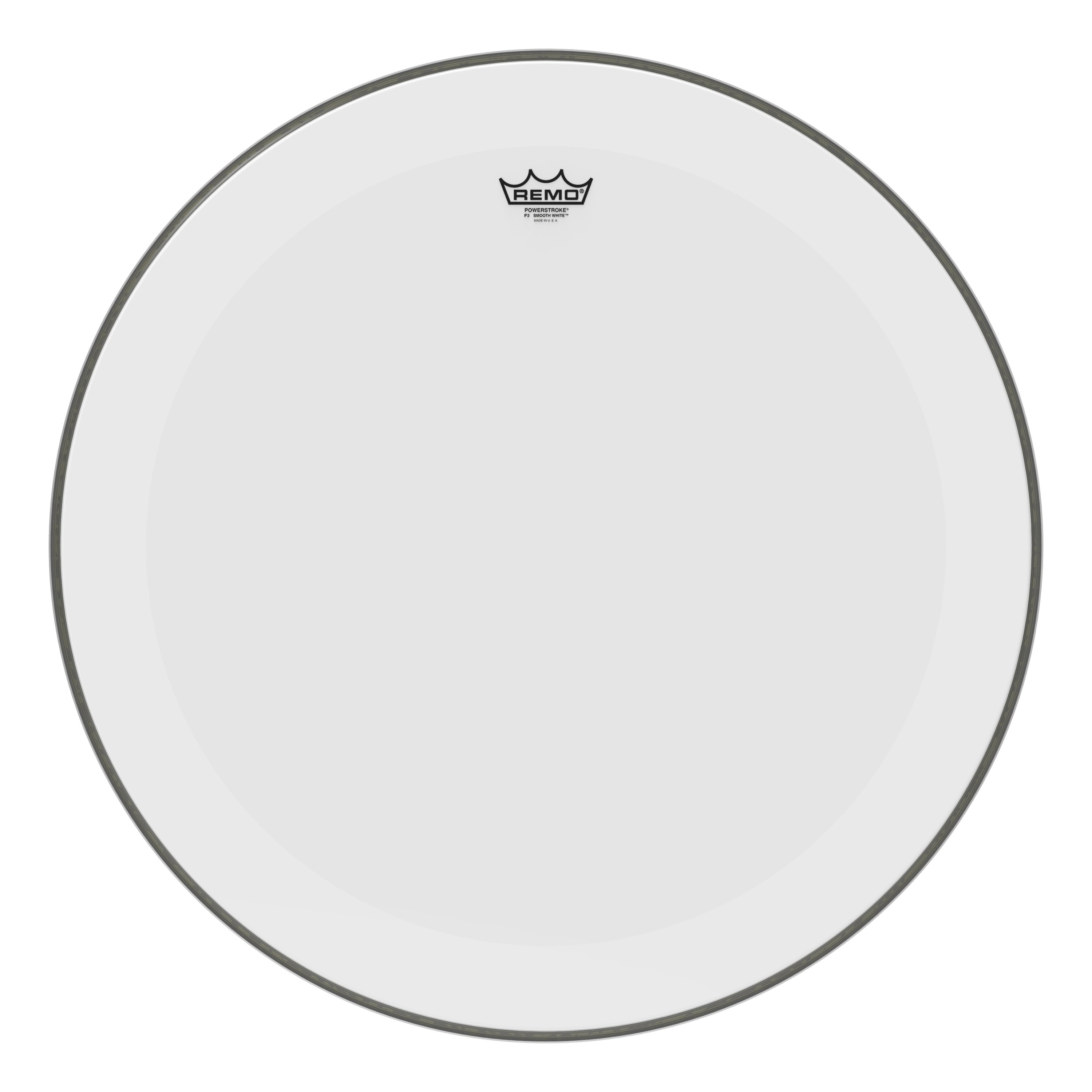 Remo 26" Powerstroke 3 Smooth White Bass Drum Head - 449165-P3-1226-C1.jpg